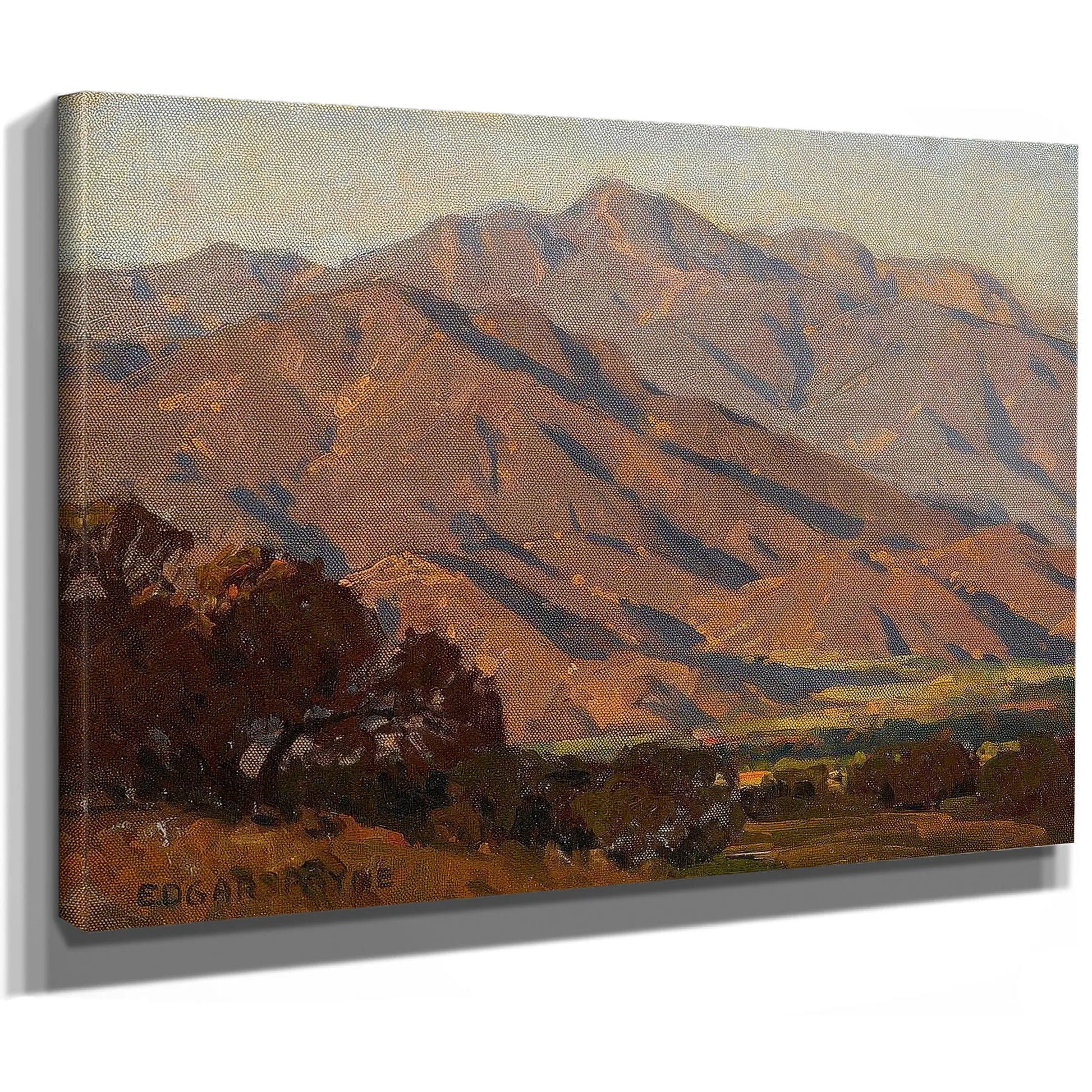 California Hills By Edgar Payne Fine Art Print