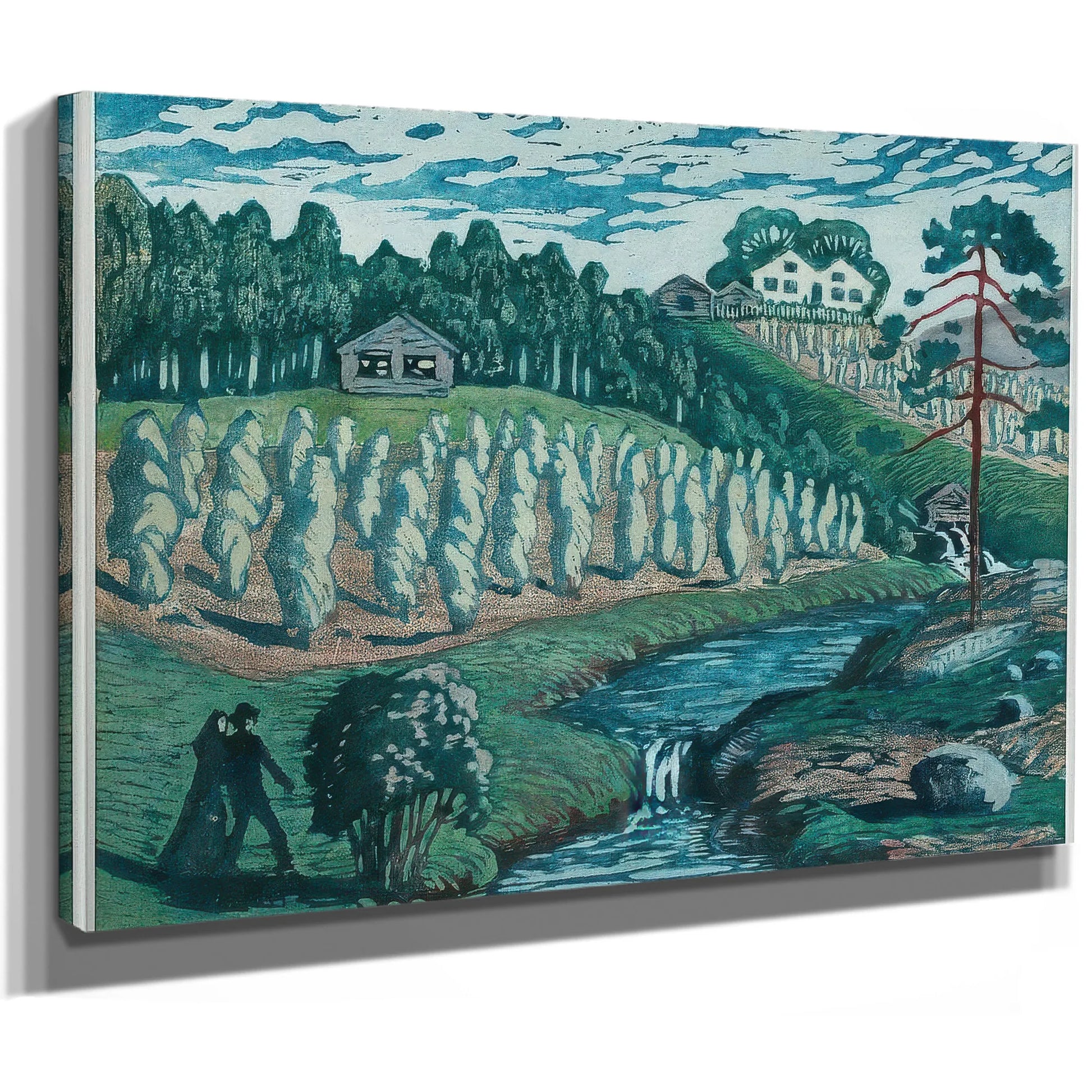 Large Stook 1 By Nicolai Astrup Fine Art Print