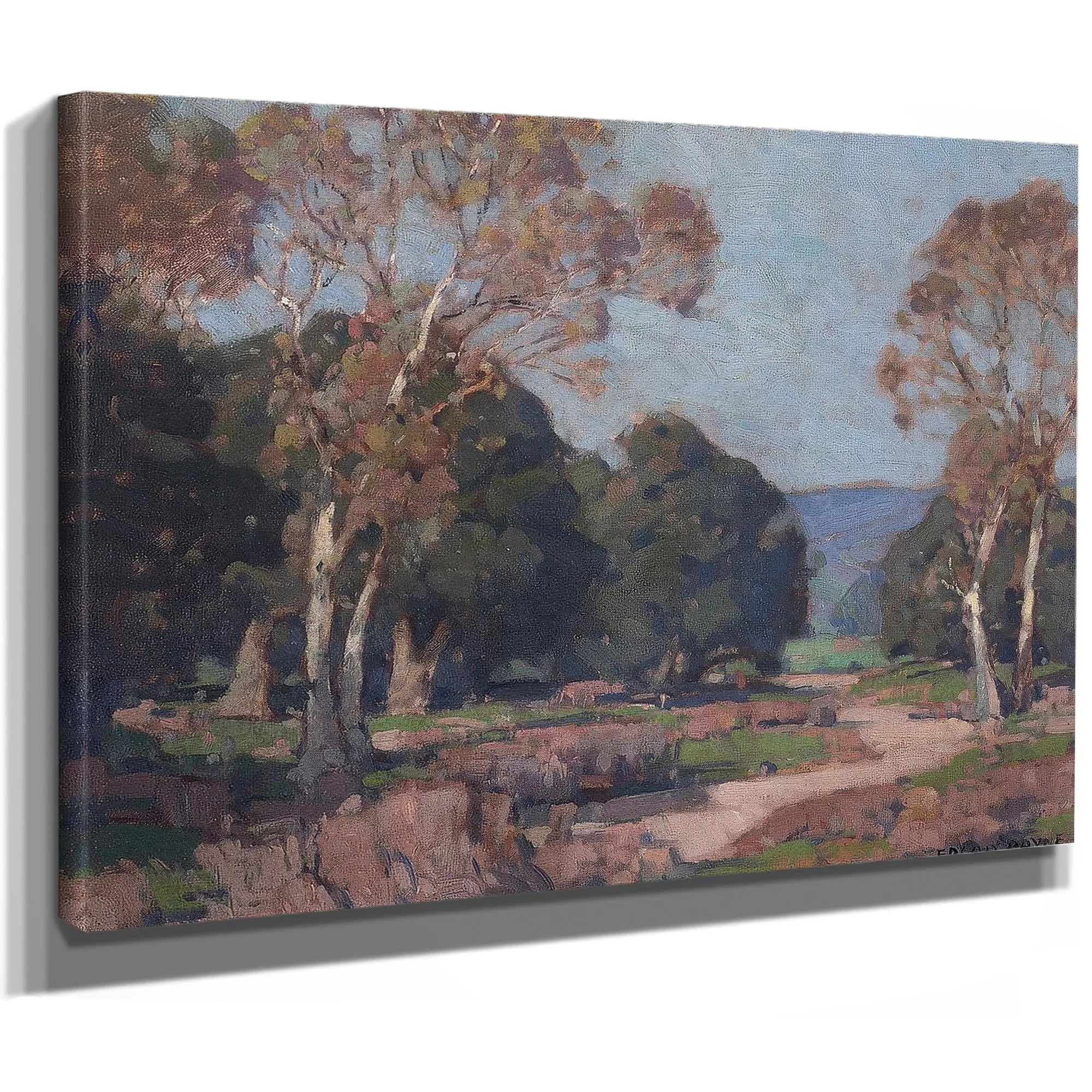 Inland Landscape By Edgar Payne Fine Art Print