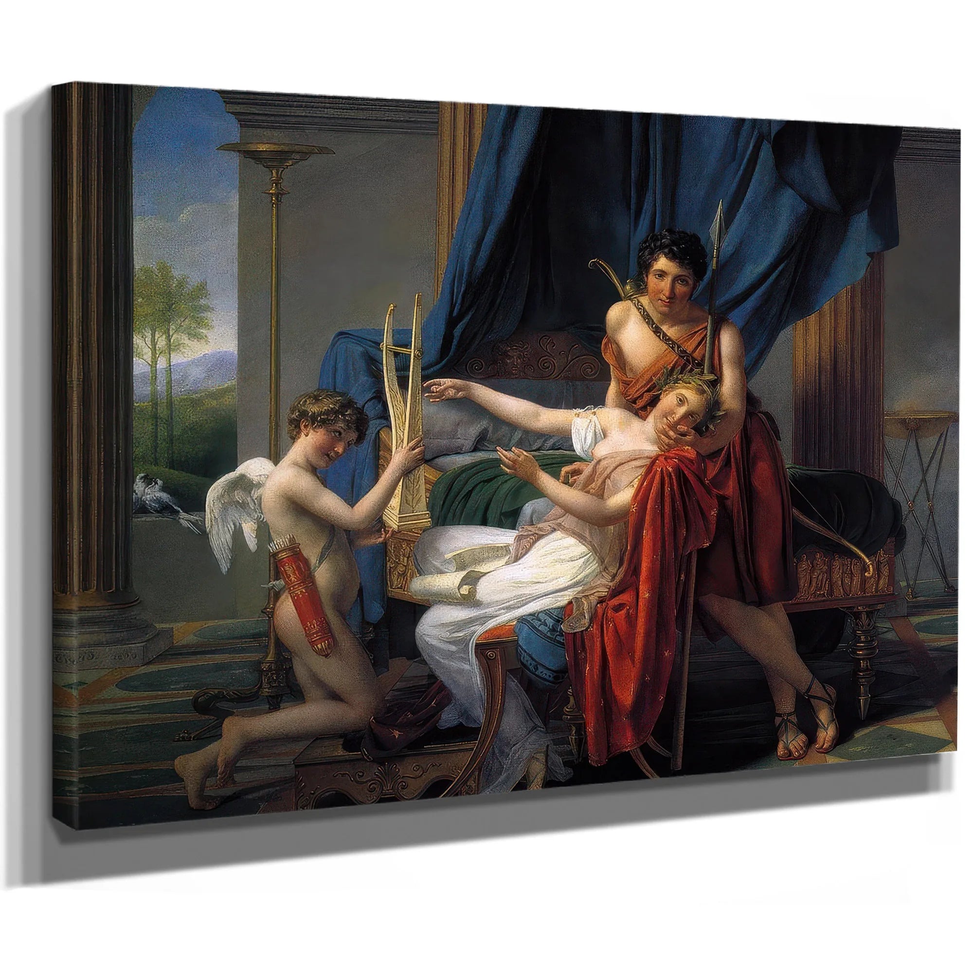 David By Jacques Louis David Fine Art Print