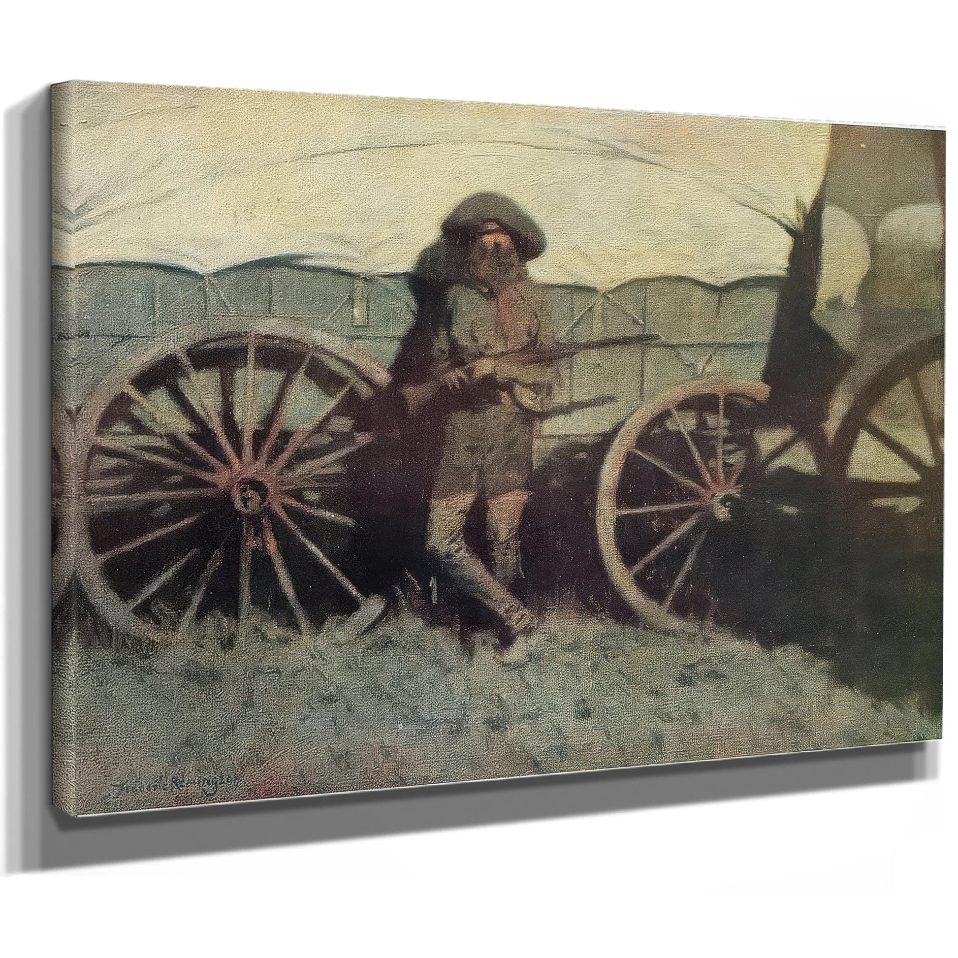 The Sentinel By Frederic Remington Fine Art Print
