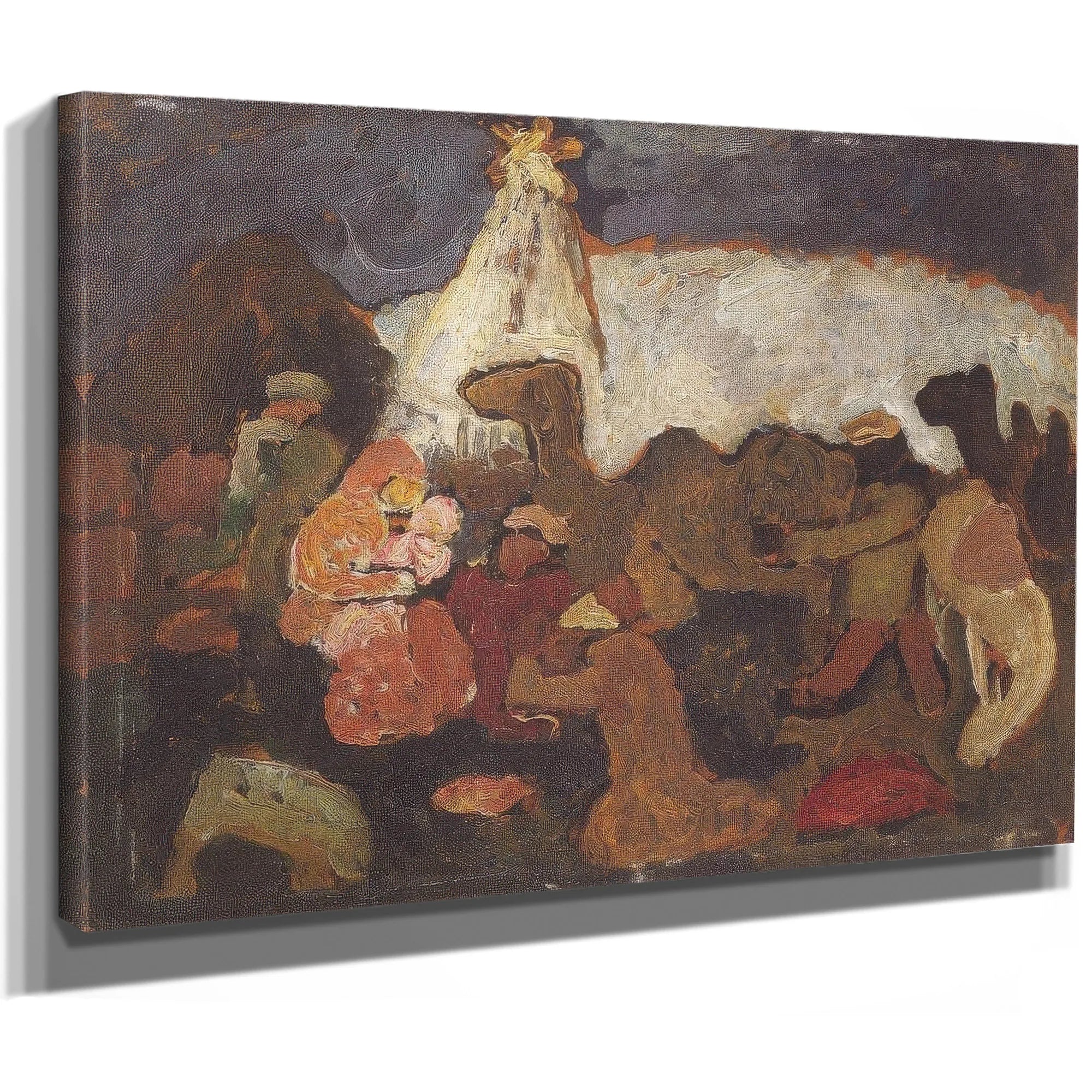Adoration Of The Magi By Paula Modersohn Becker Fine Art Print