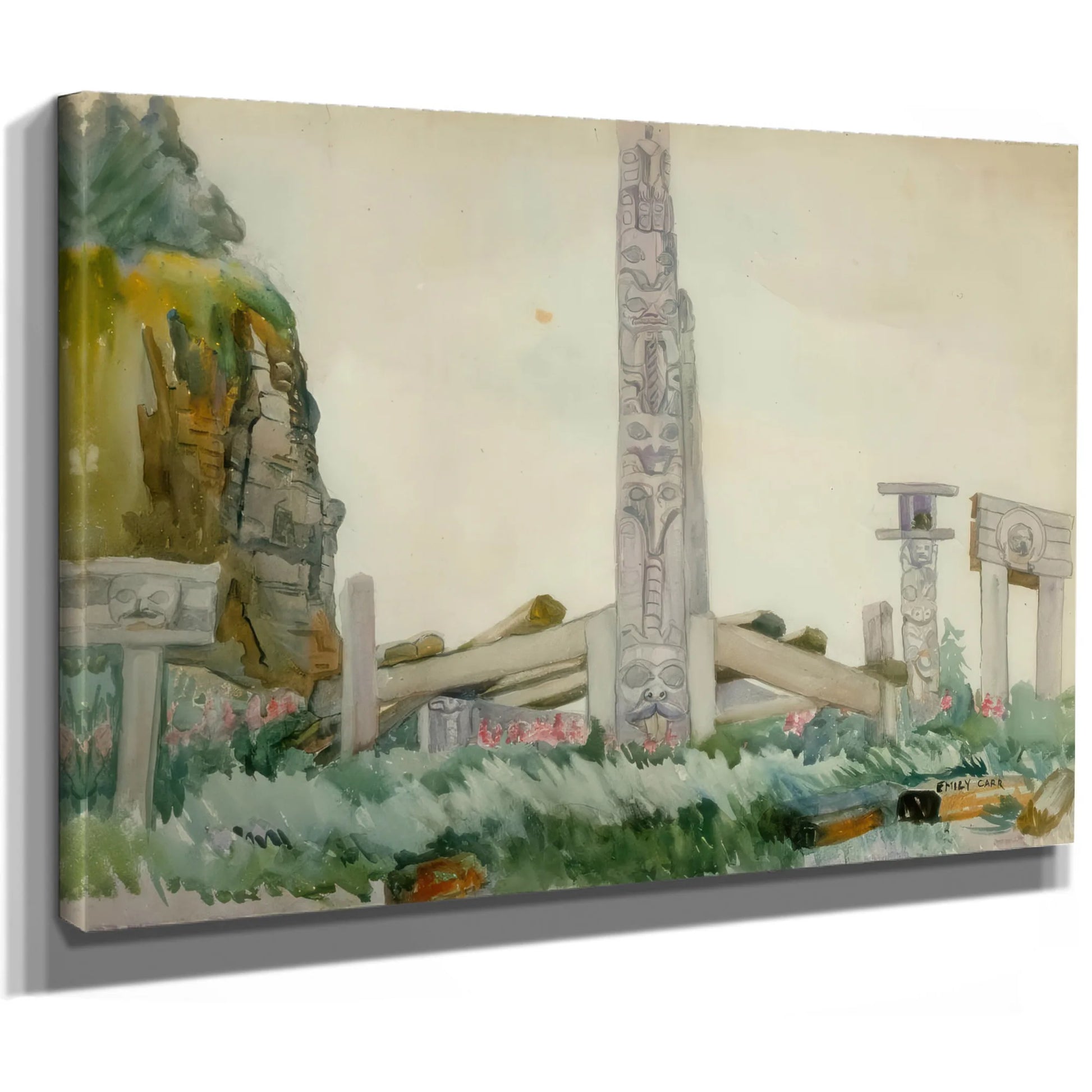 Skedans 1912 By Emily Carr Fine Art Print