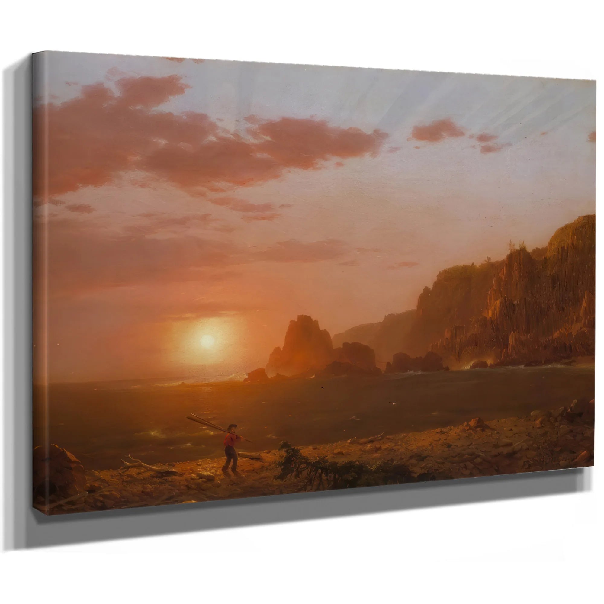 Grand Manan Island Bay Of Fundy By Frederic Edwin Church Fine Art Print