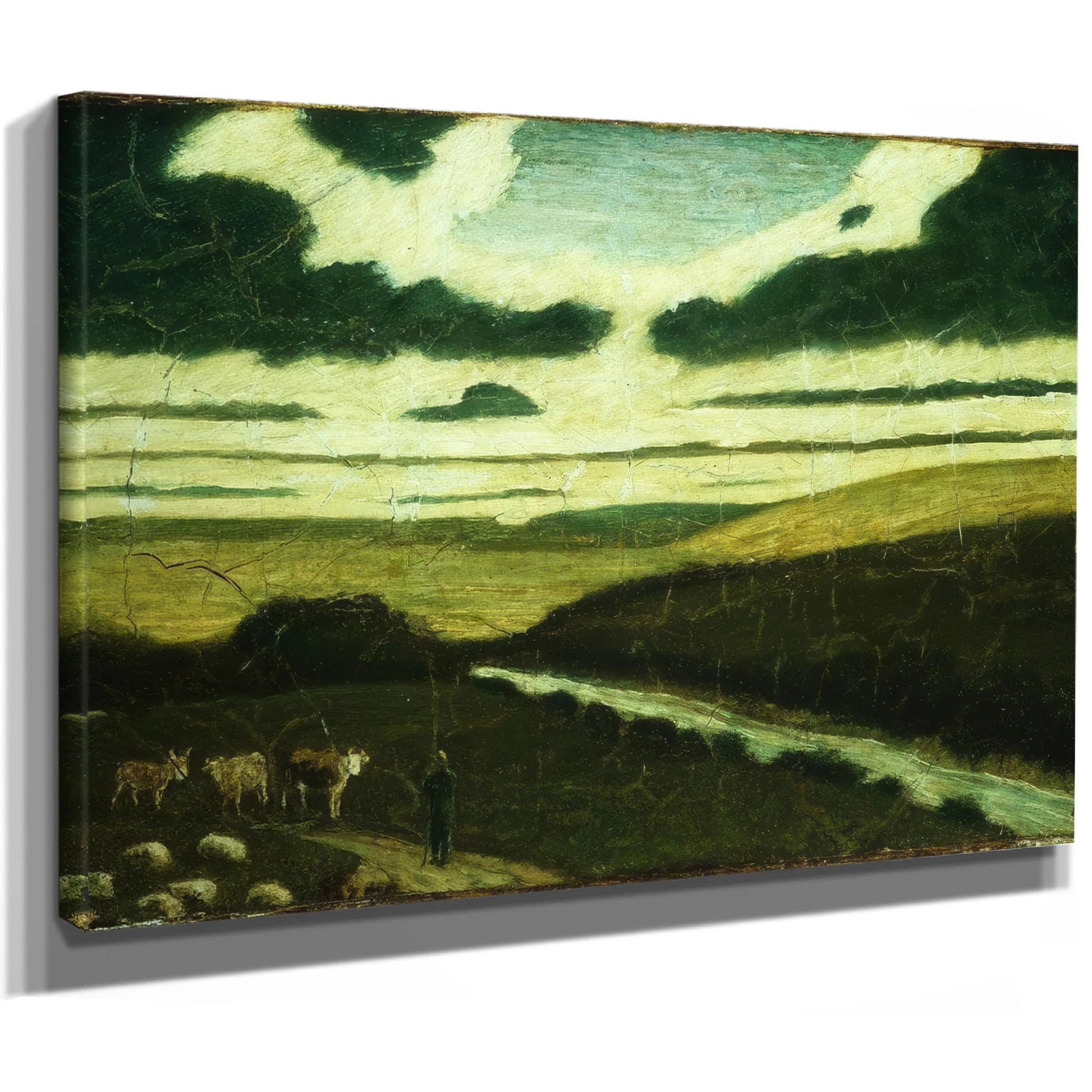 Landscape By Albert Pinkham Ryder Fine Art Print
