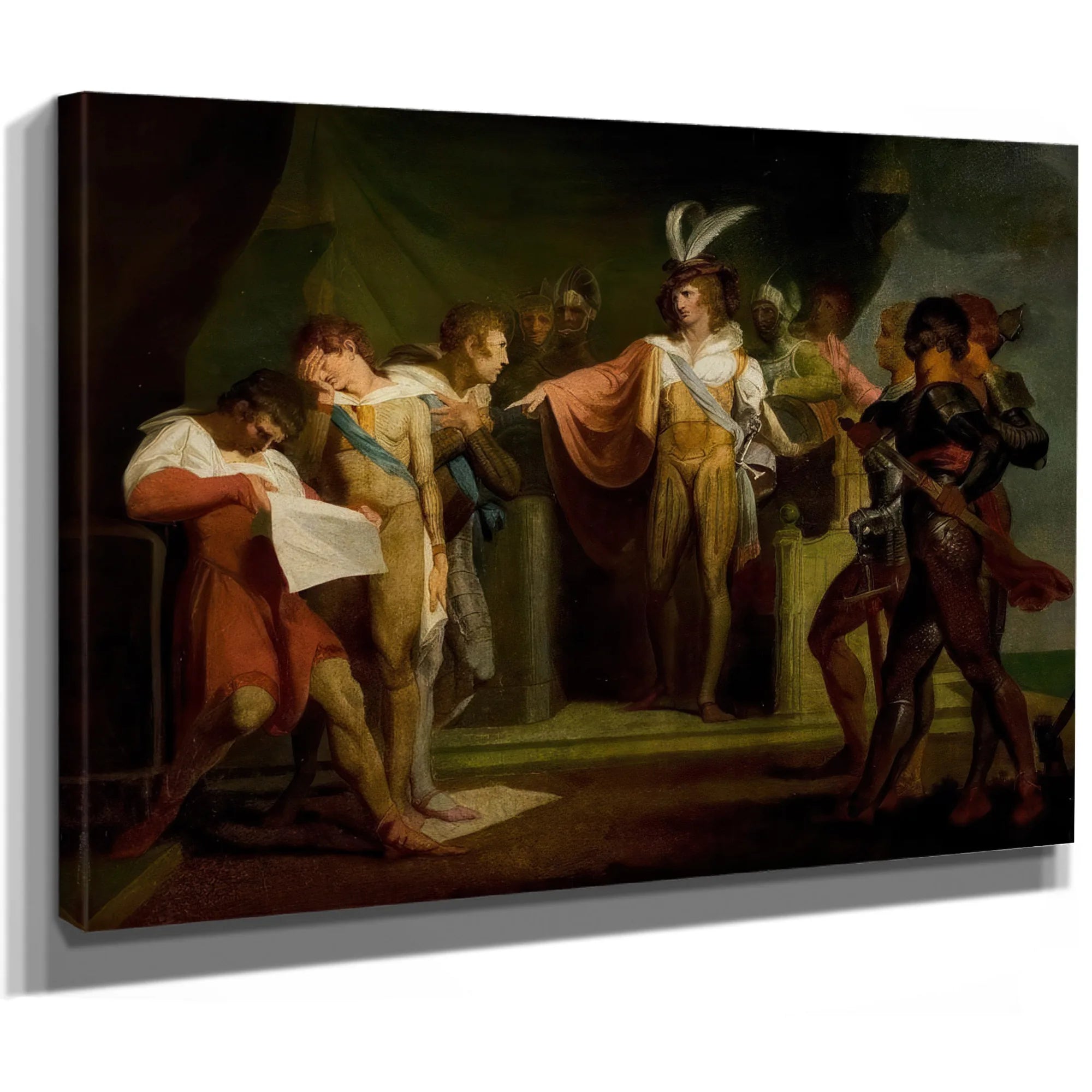 Henry V Discovering The Conspirators By Henry Fuseli Fine Art Print