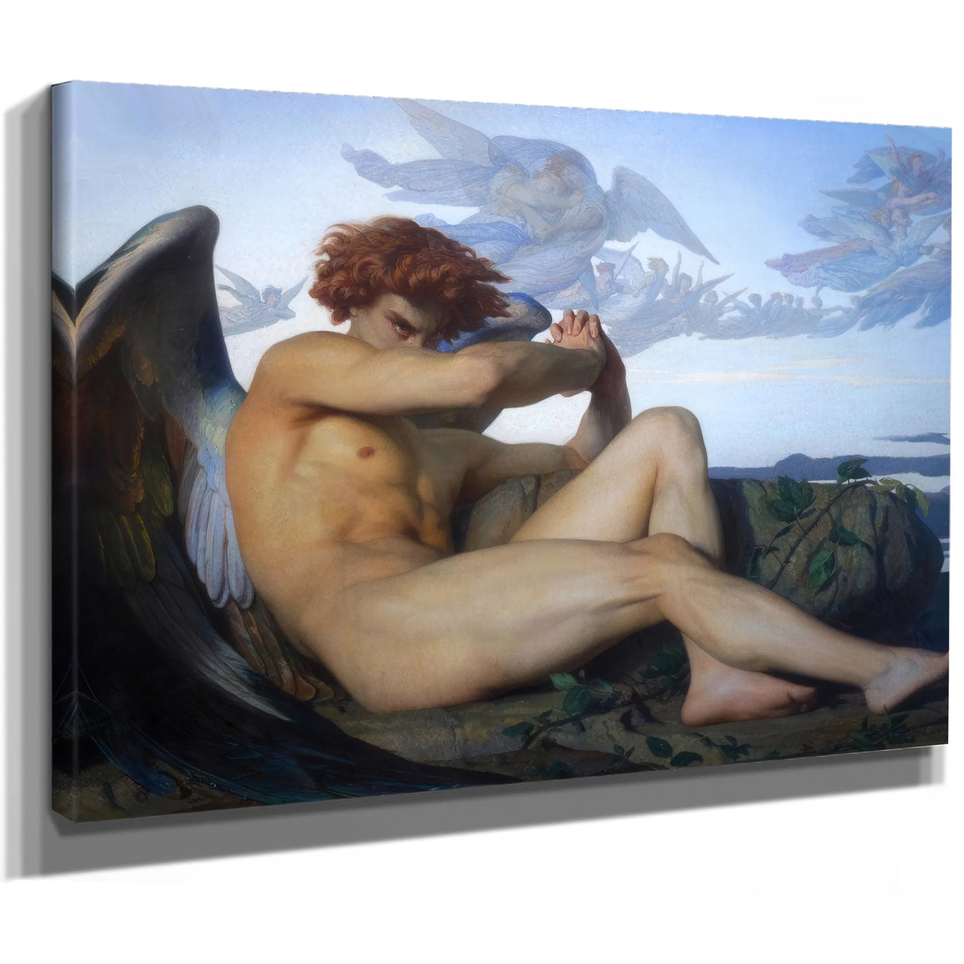 Fallen Angel 1868 1 By Alexandre Cabanel Fine Art Print