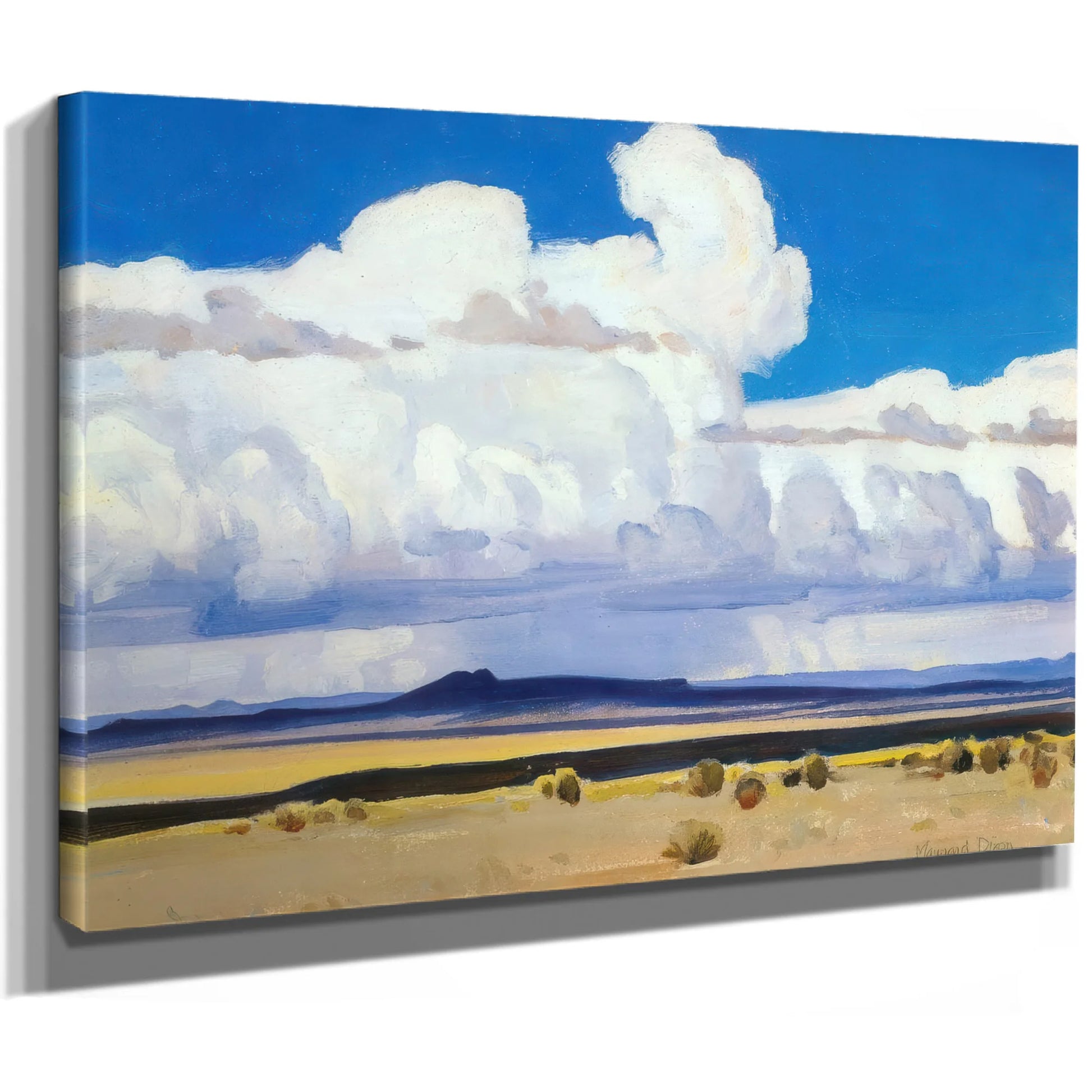 Summer Clouds New Mexico By Maynard Dixon Fine Art Print