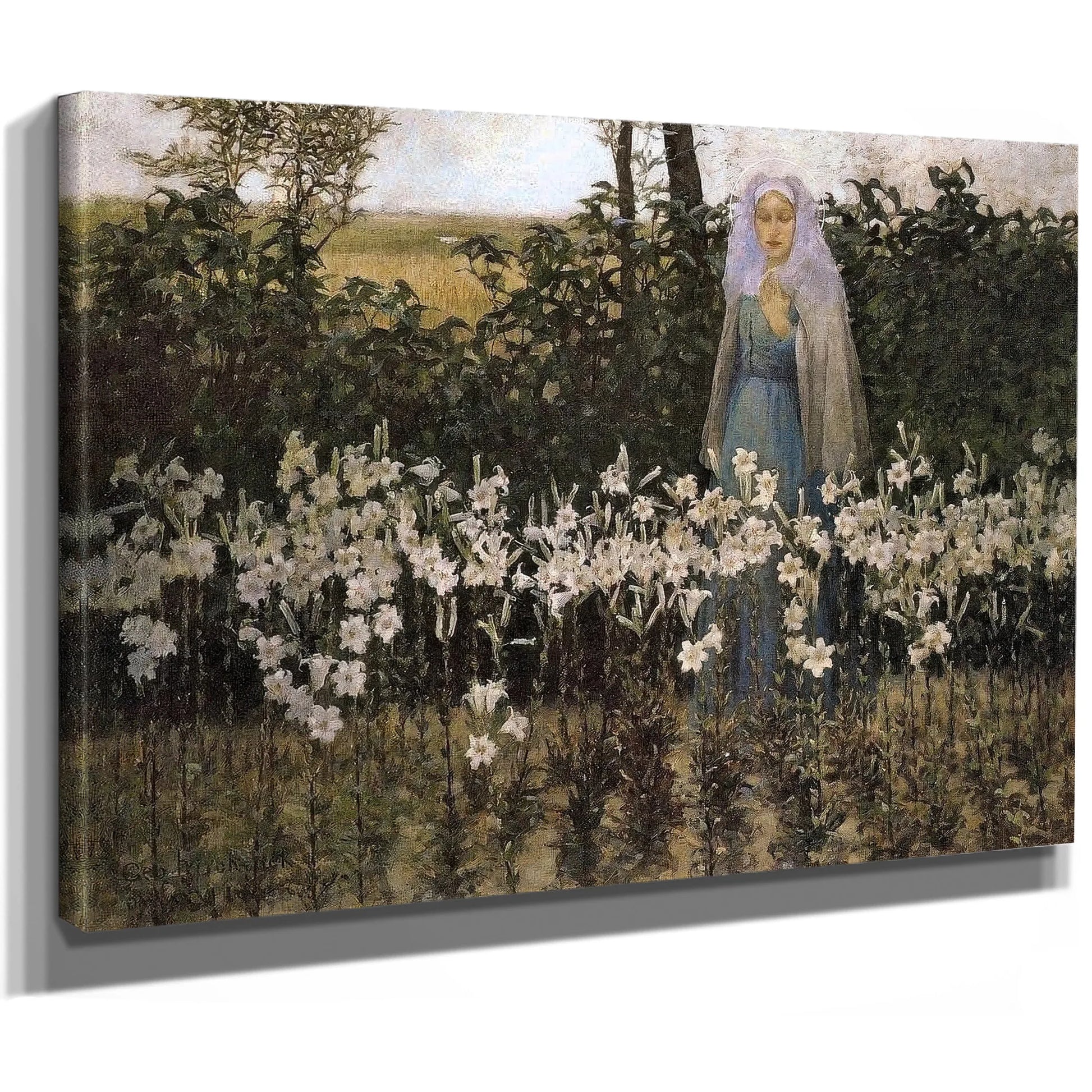 Annunciation by George Hitchcock Fine Art Print