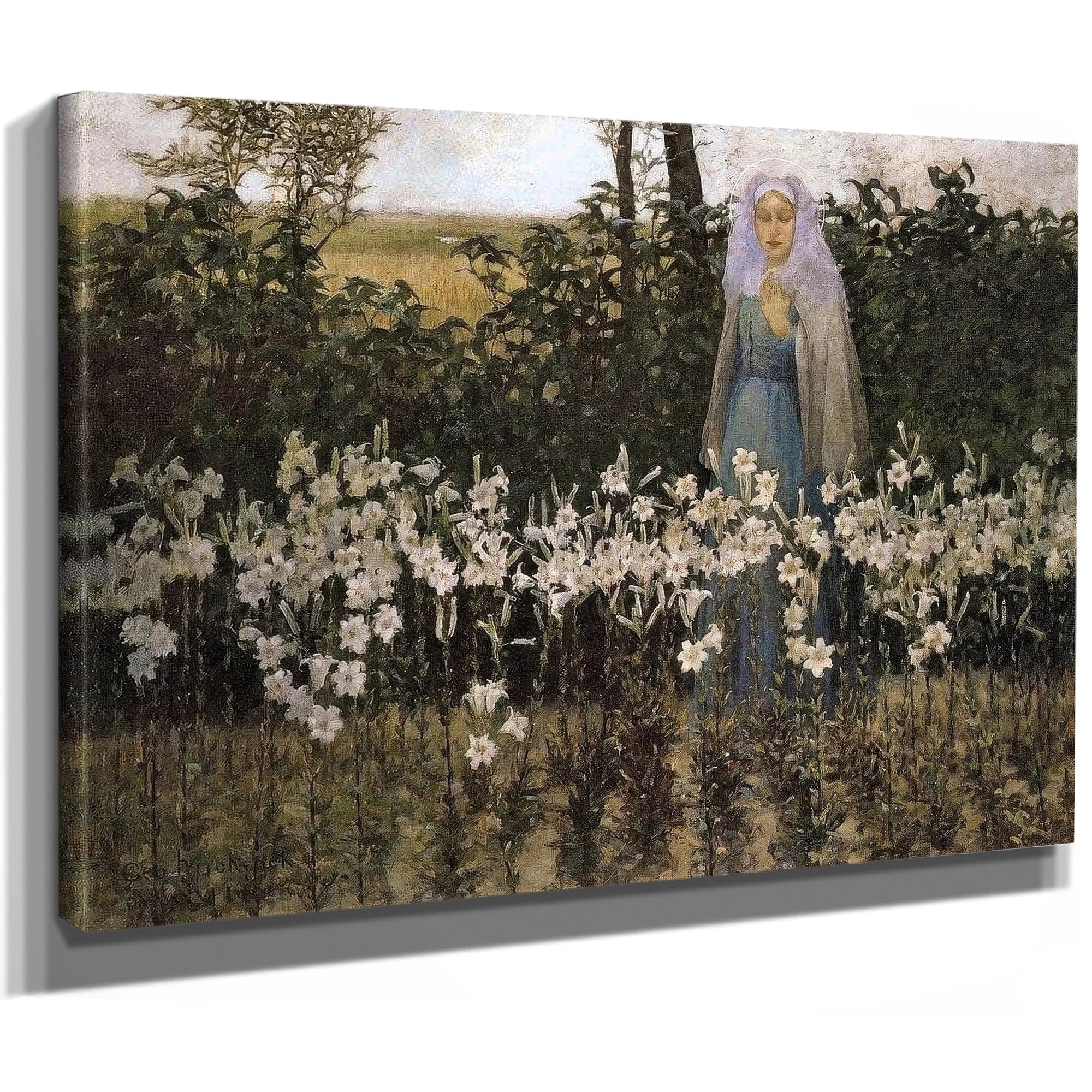 Annunciation by George Hitchcock Fine Art Print