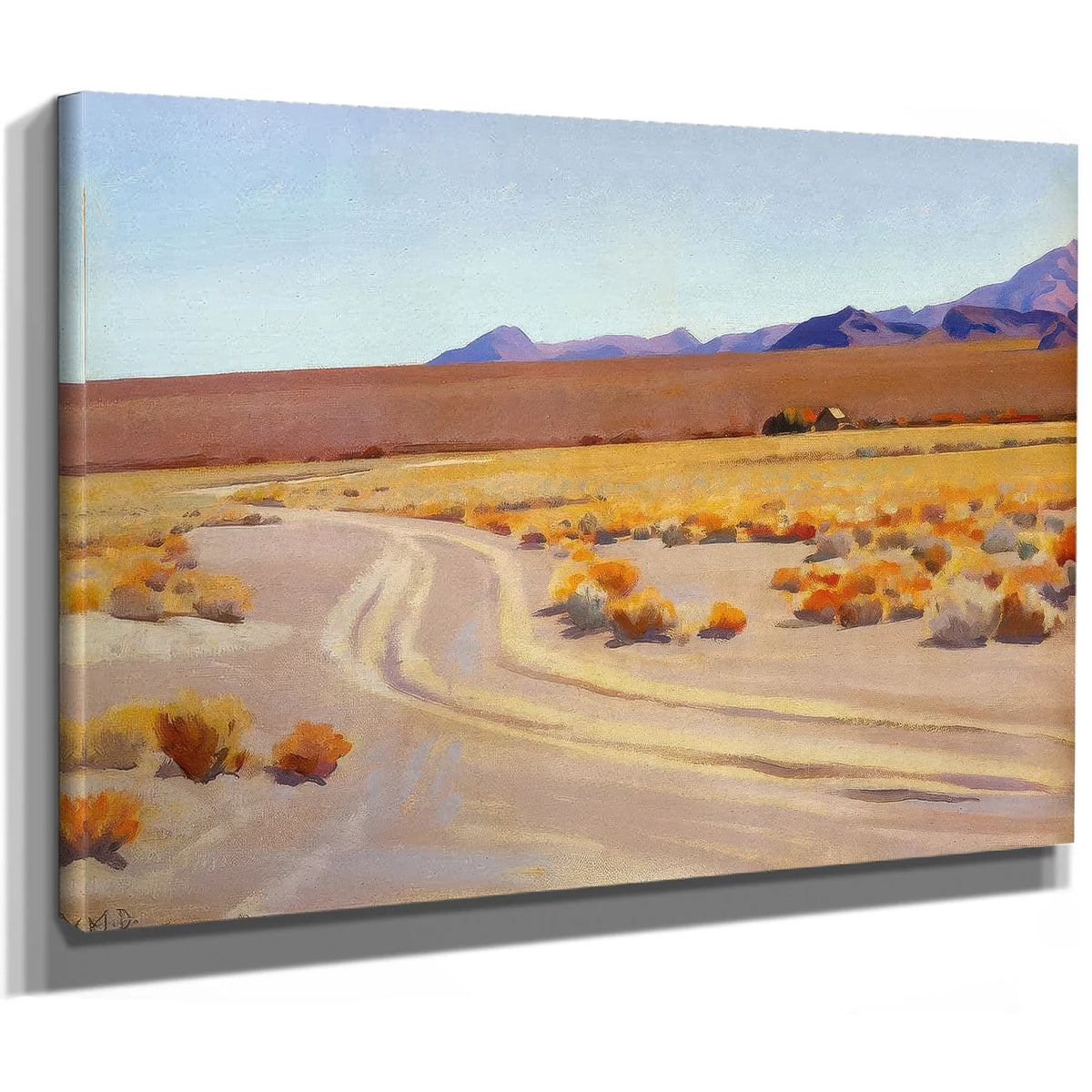 Greasewood Flat By Maynard Dixon Fine Art Print