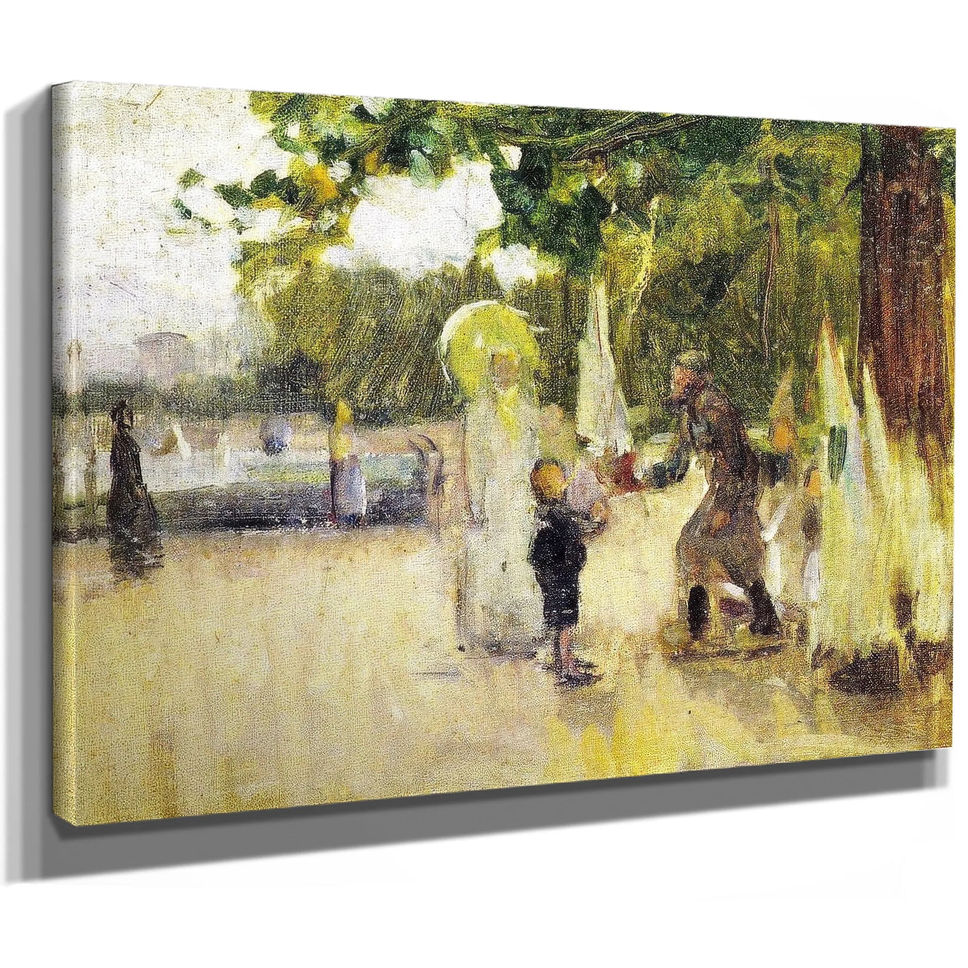 The Man Who Rented Boats By Henry Ossawa Tanner Fine Art Print