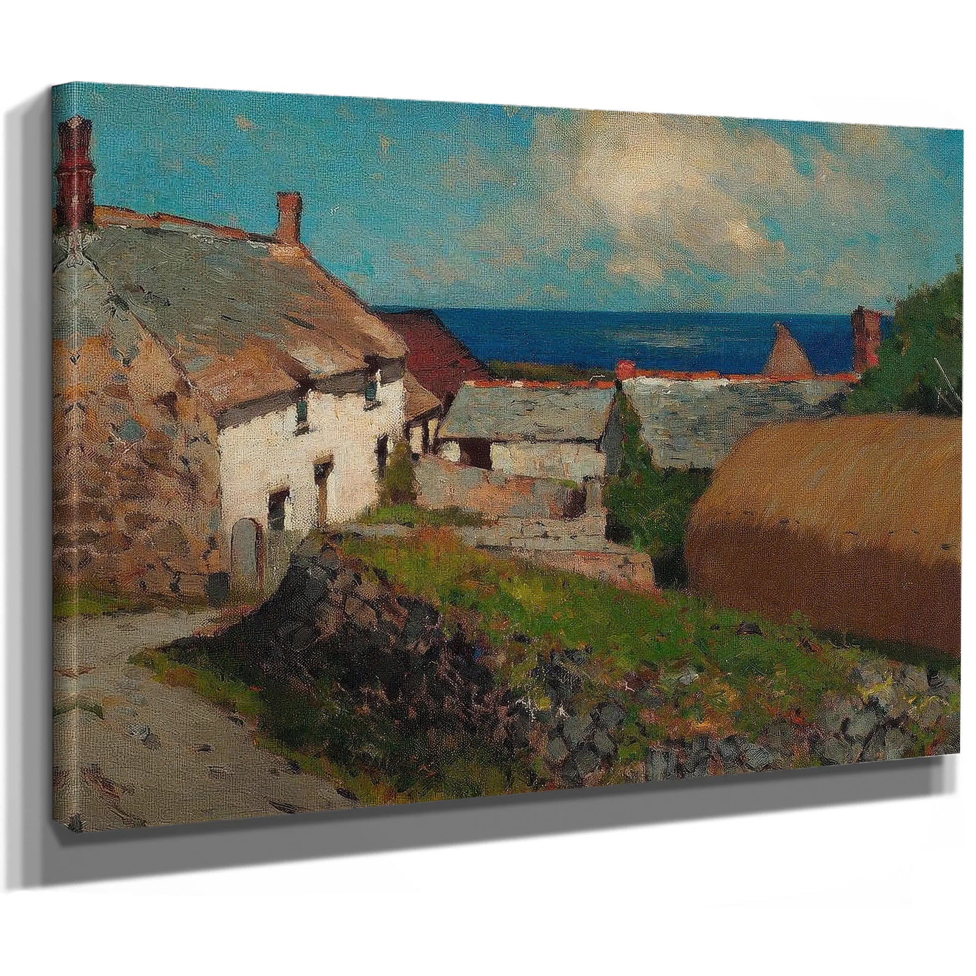 A View To The Sea By William Wendt Fine Art Print