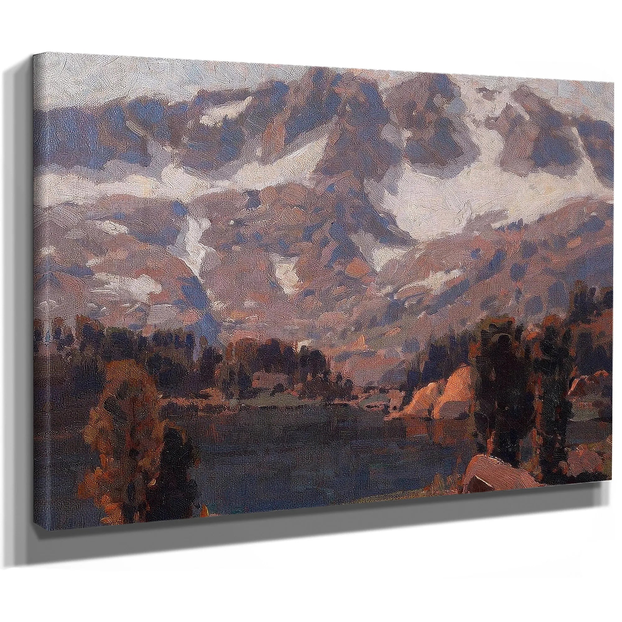 Sierra Snow, Bishop By Edgar Payne Fine Art Print