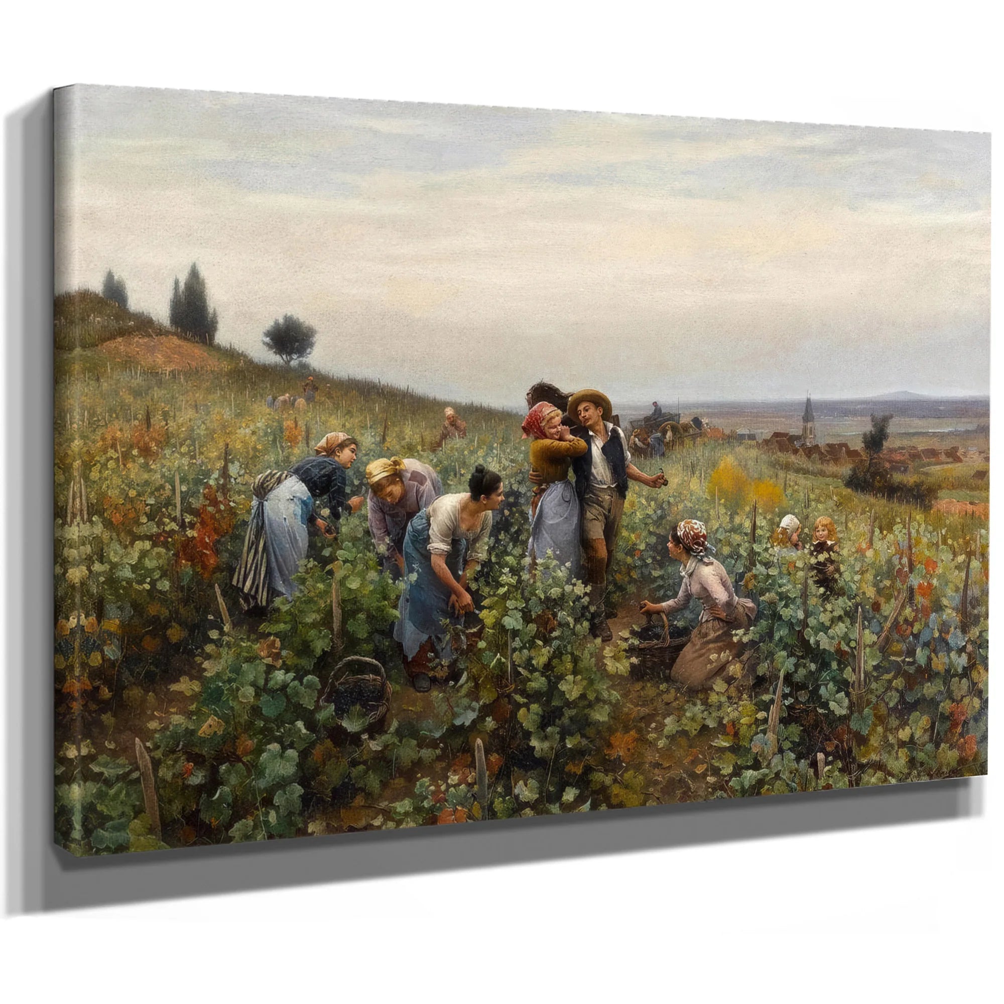 La Vendange By Louis Aston Knight Fine Art Print