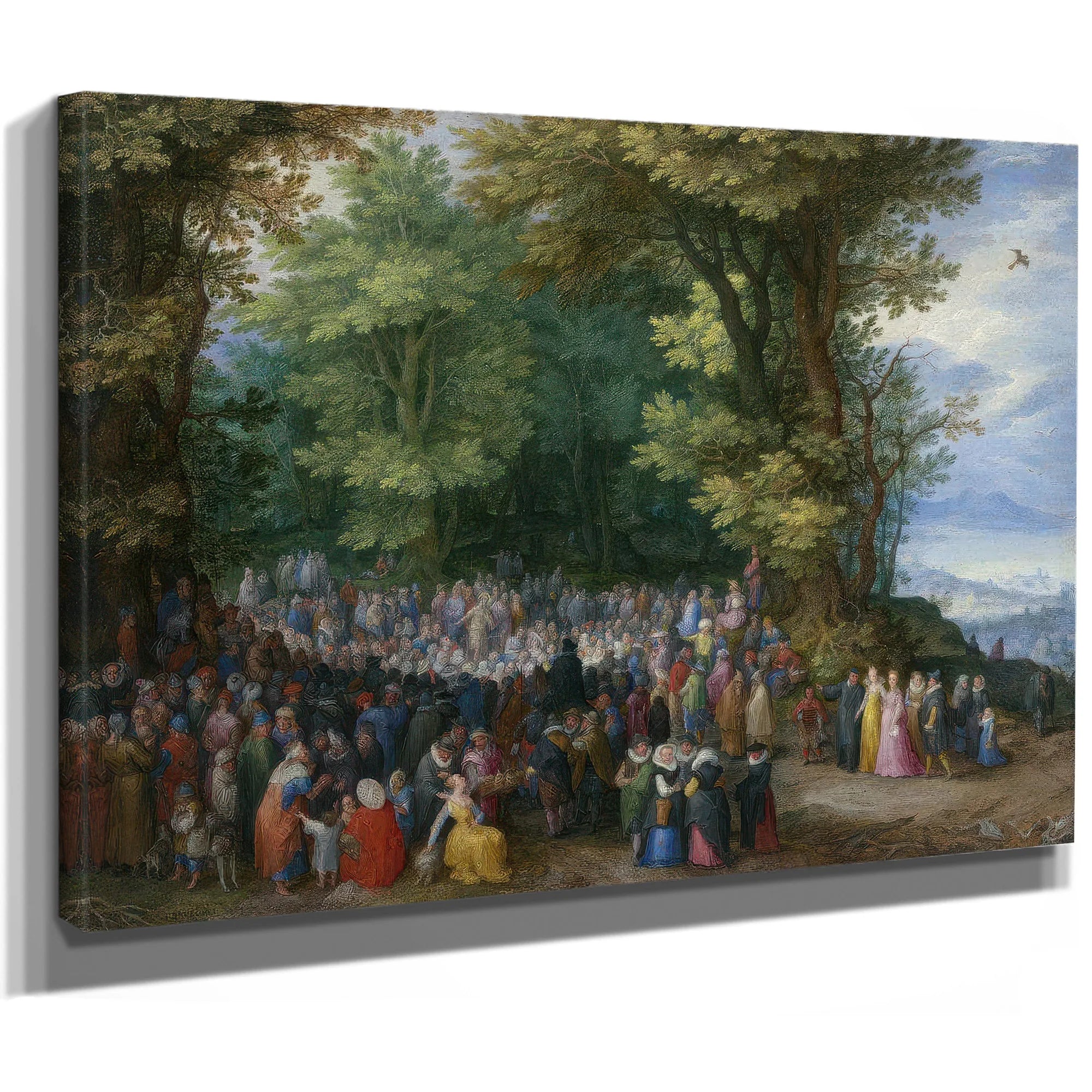 The Sermon On The Mount by Jan Brueghel The Elder Fine Art Print