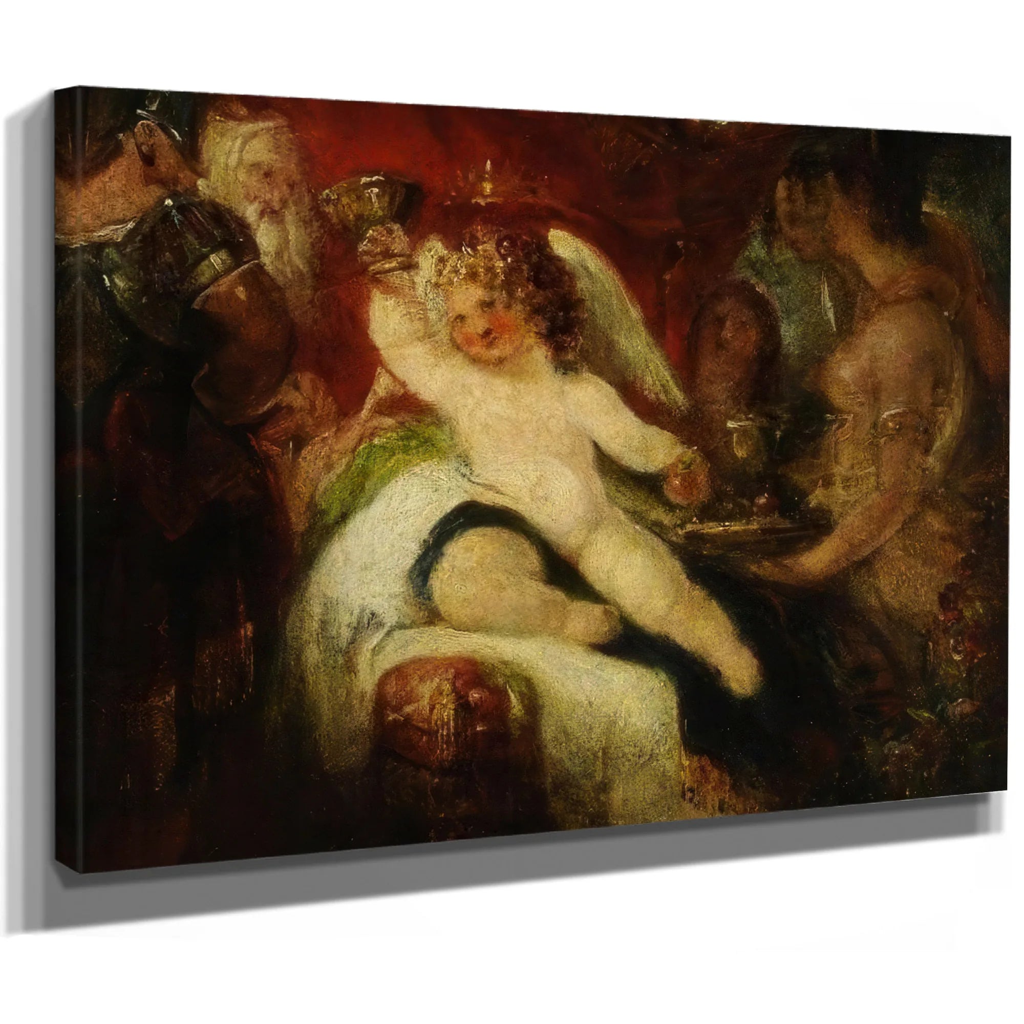 Classical Subject By William Etty Fine Art Print