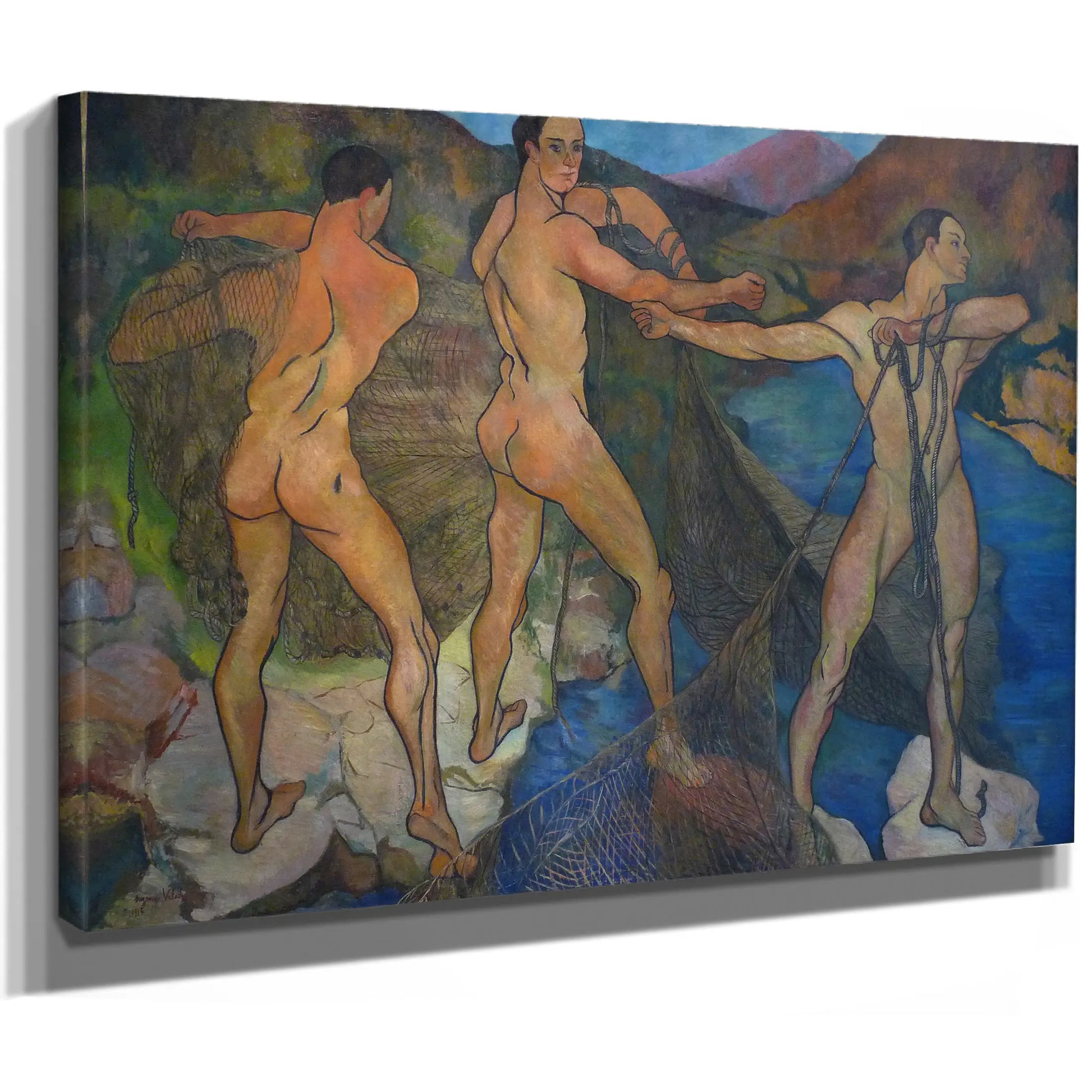 Le Lancement Du Filet by Suzanne Valadon