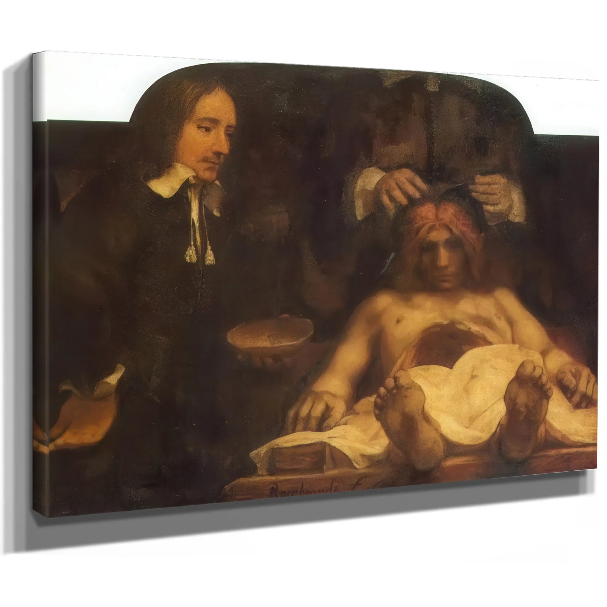 The Anatomy Lesson Of Dr By Rembrandt Fine Art Print