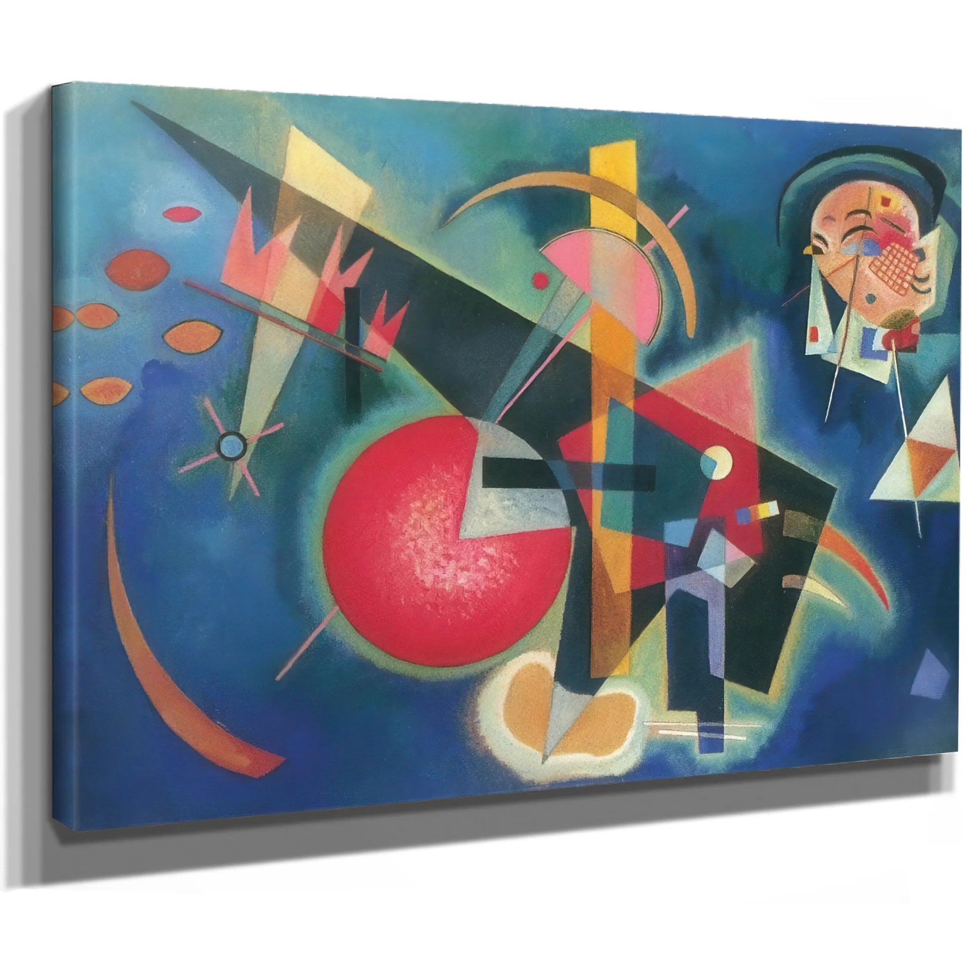 In Blue 1925 By Wassily Kandinsky Fine Art Print