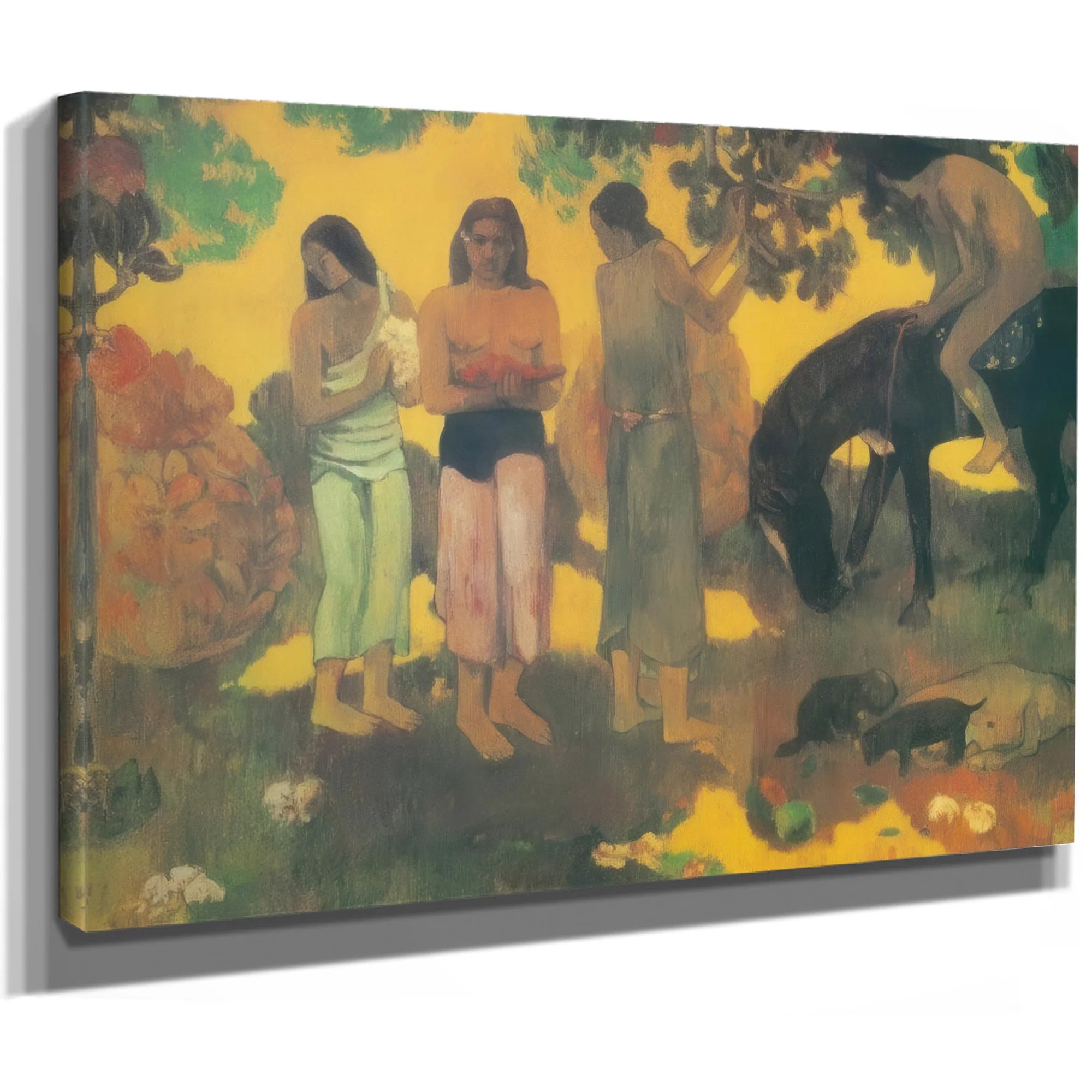 Ruperupe (Gathering Fruit) By Paul Gauguin Fine Art Print