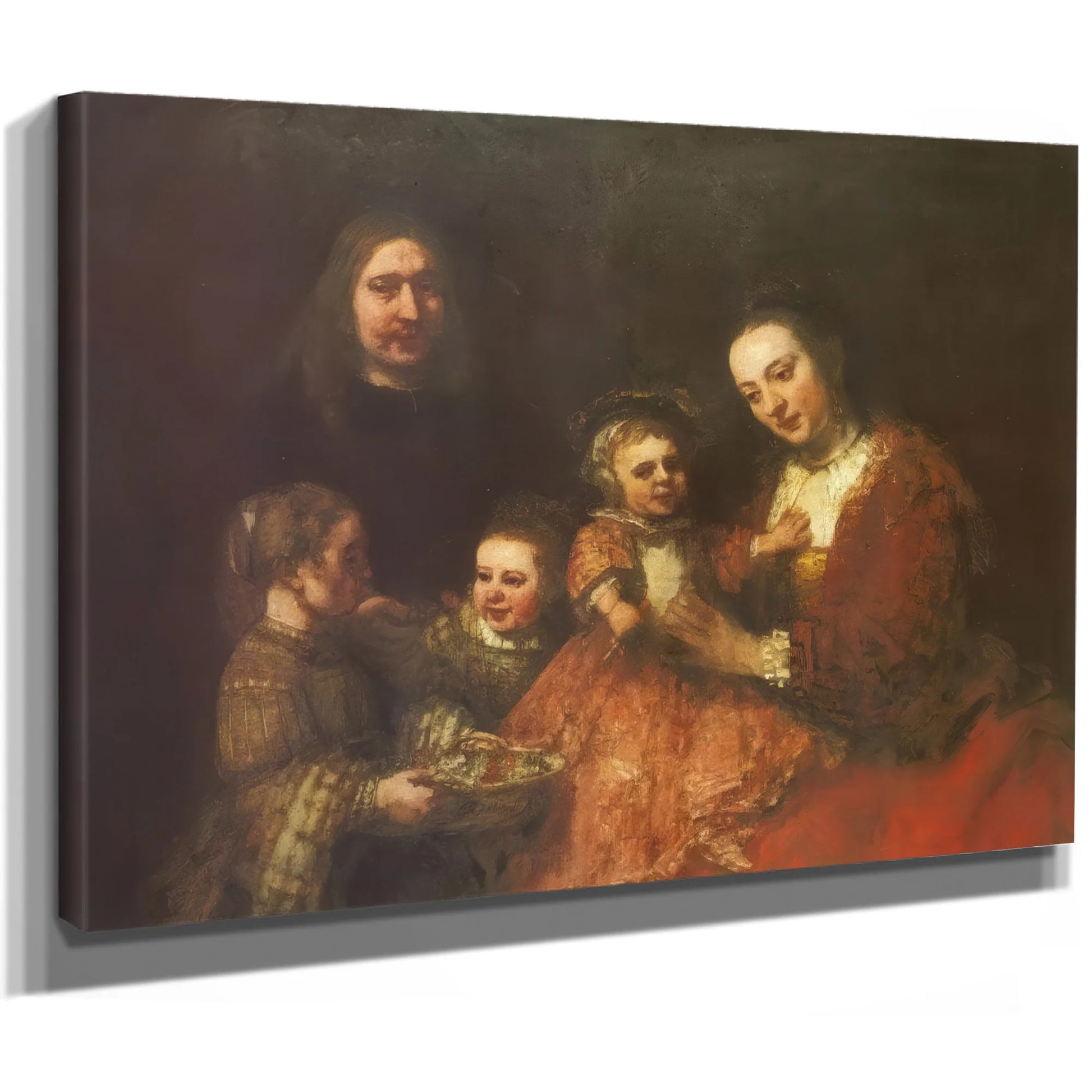 Family Group,C By Rembrandt Fine Art Print