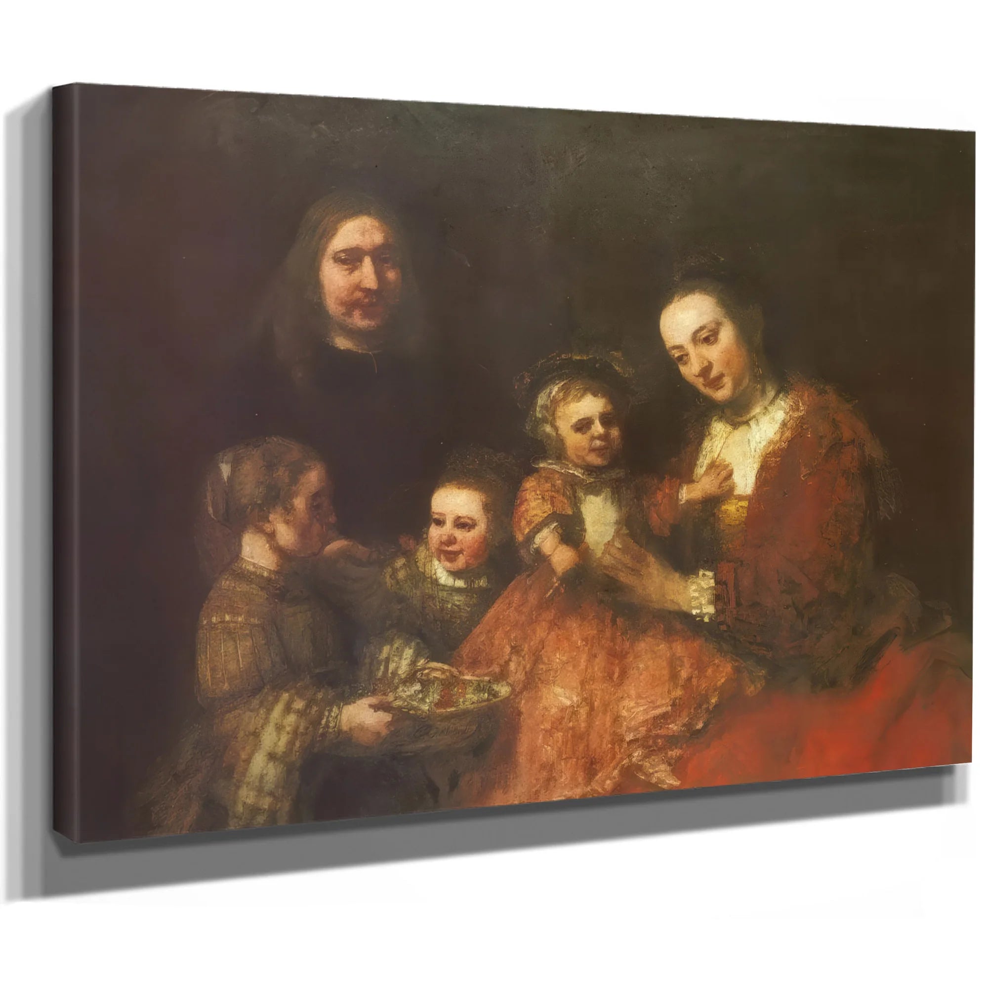 Family Group,C By Rembrandt Fine Art Print