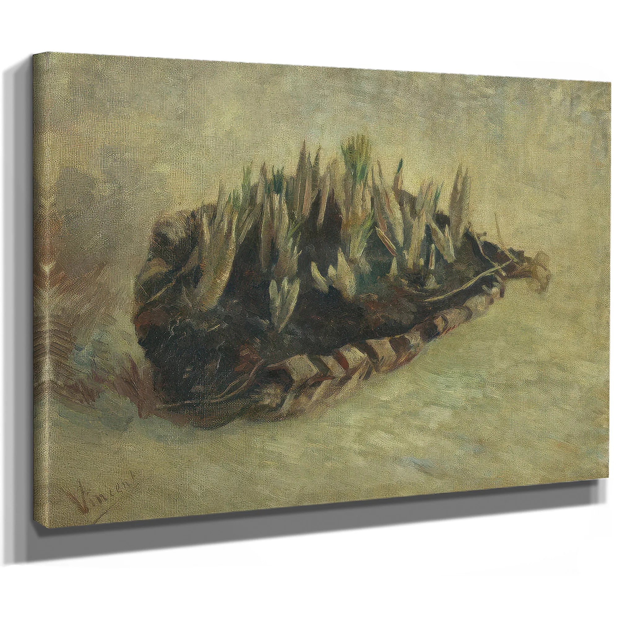 Basket Of Crocus Bulbs By Vincent Van Gogh Fine Art Print