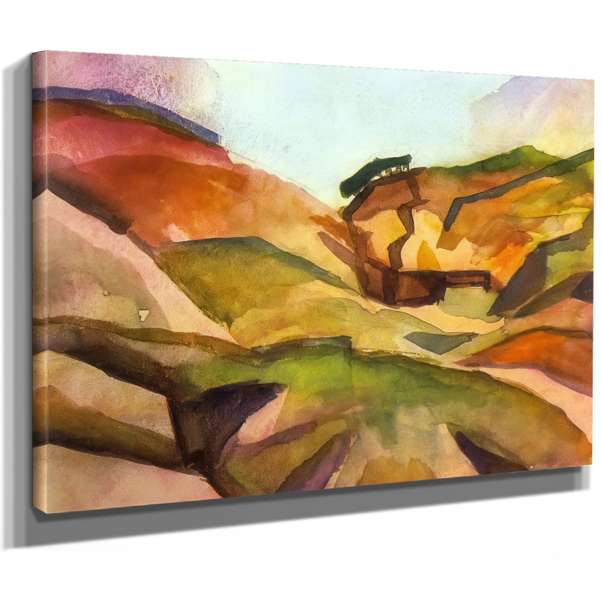 Gorges By August Macke Fine Art Print