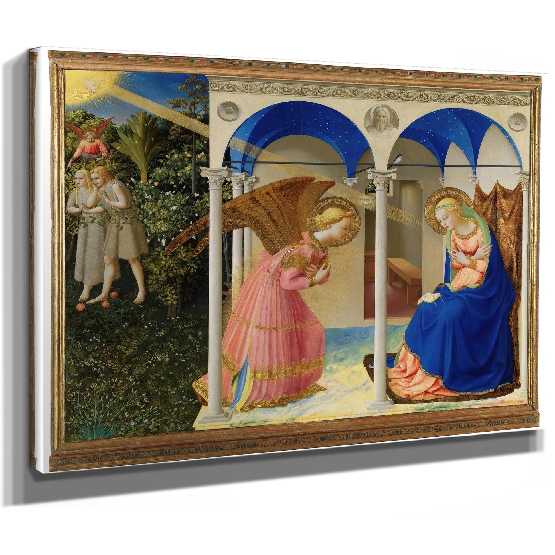 The Annunciation By Fra Angelico Fine Art Print