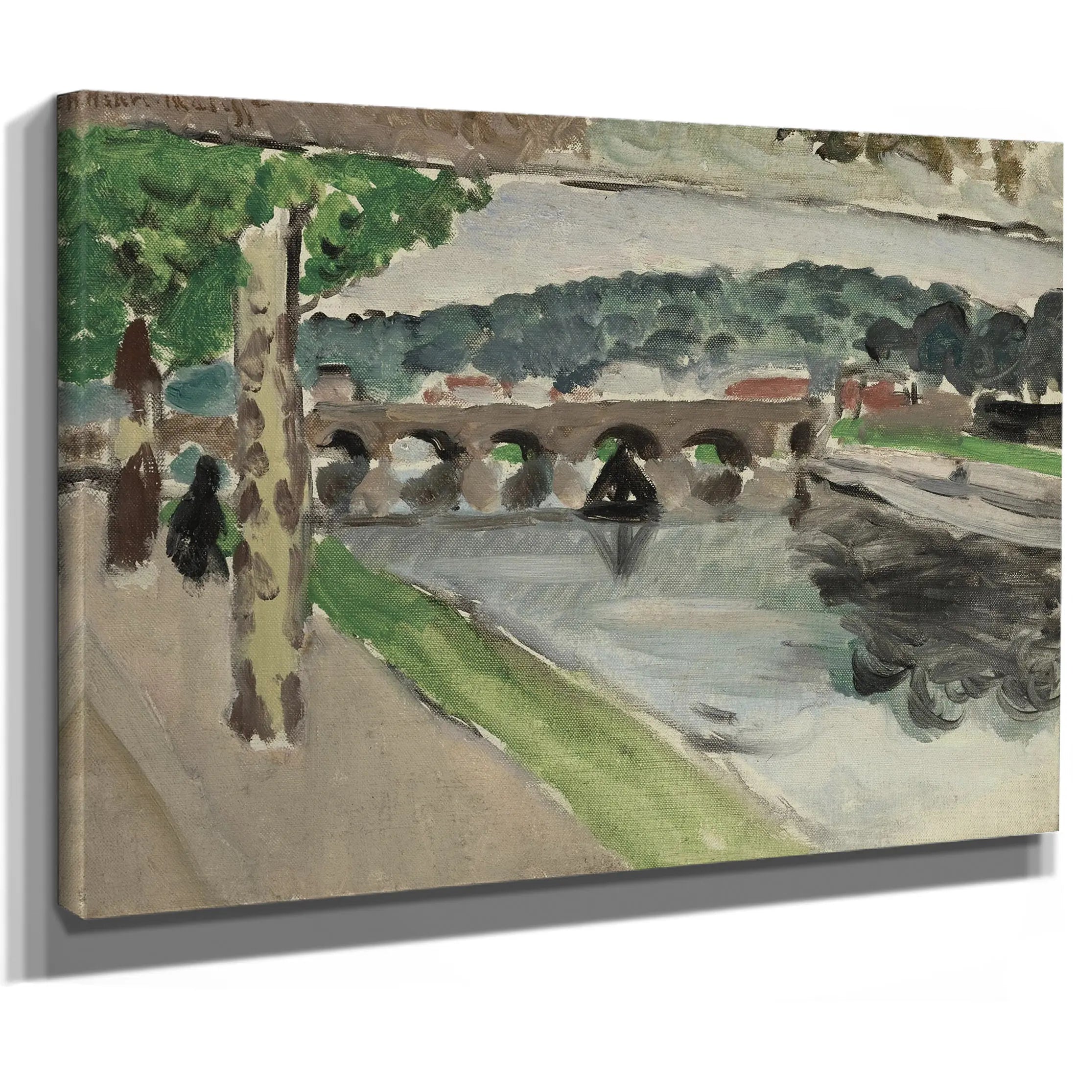 The Seine At Bougival by Henri Matisse