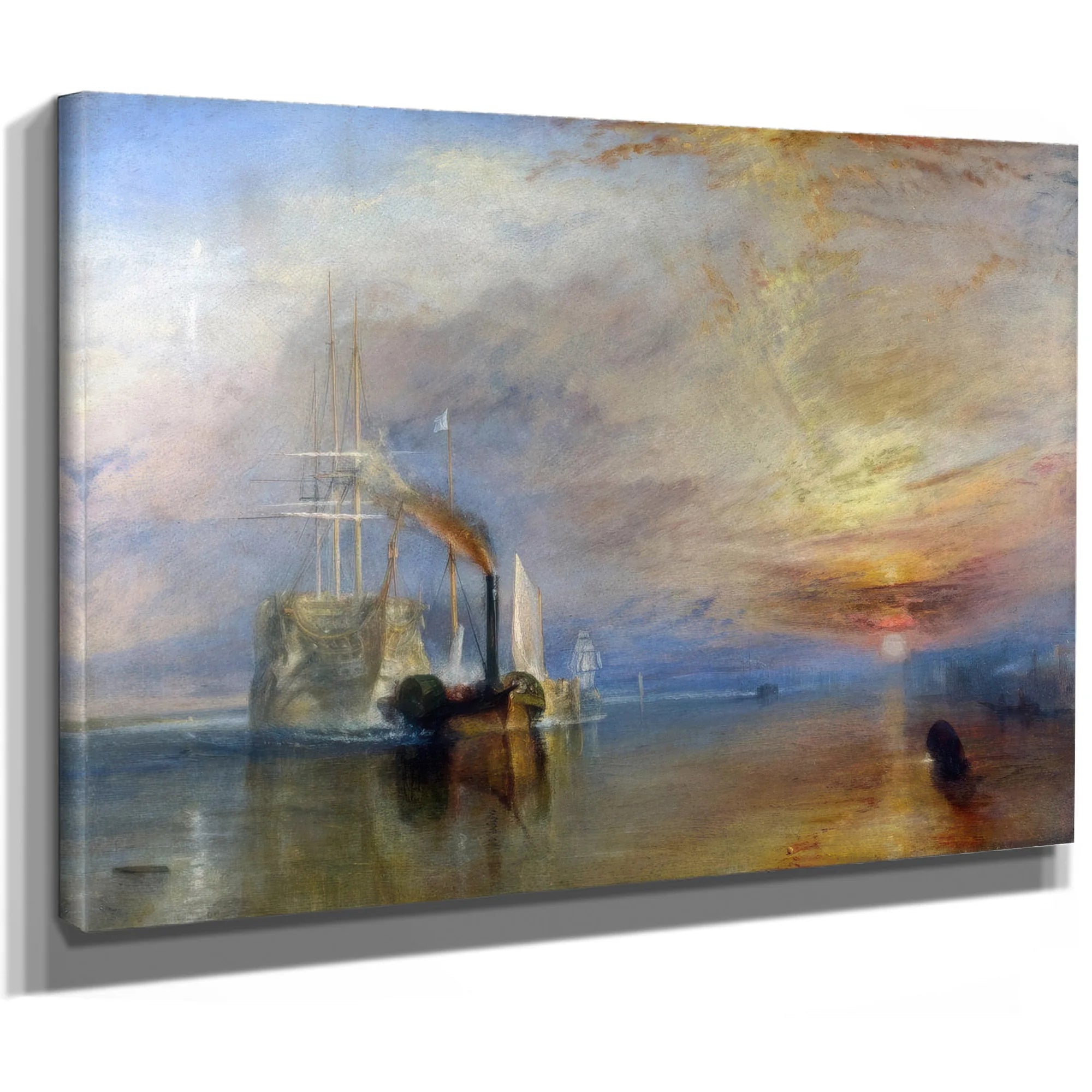 The Fighting Temeraire 1839 1 By Joseph Mallord William Turner Fine Art Print
