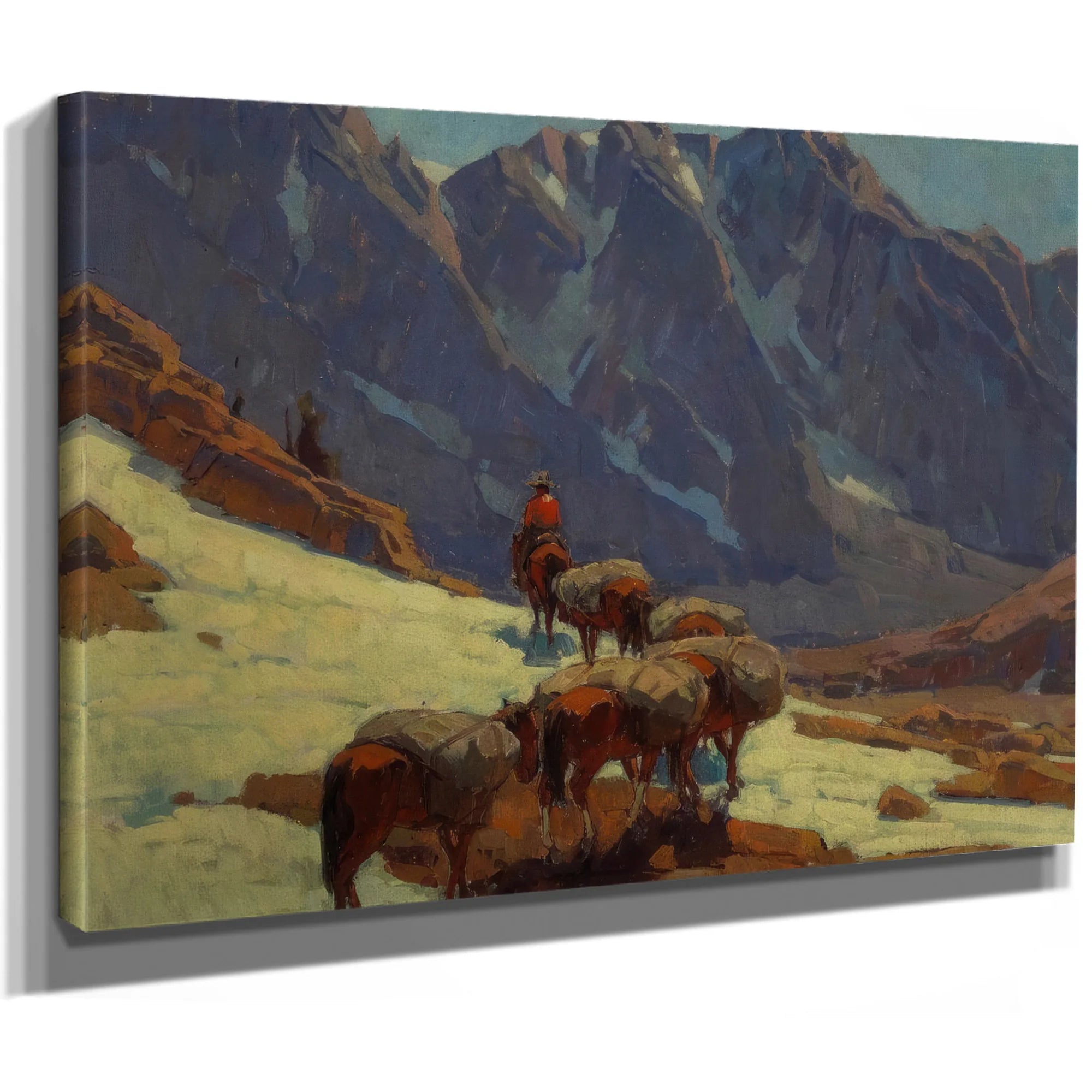 Sierra Pass By Edgar Payne Fine Art Print