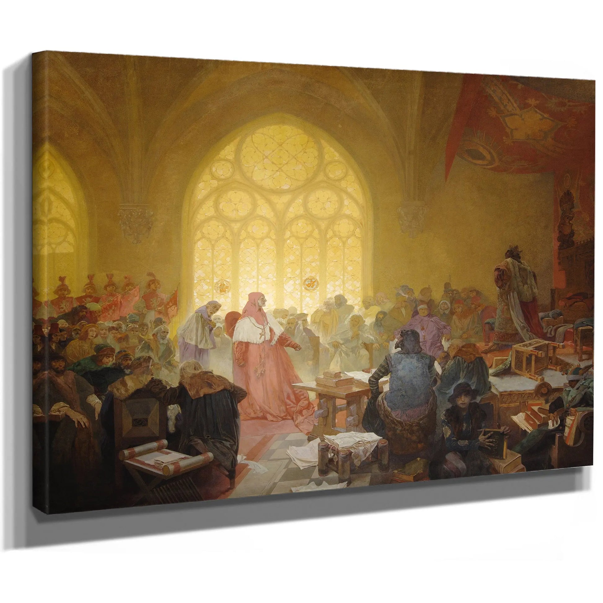 The Slav Epic Cicle Xiii by Alphonse Mucha