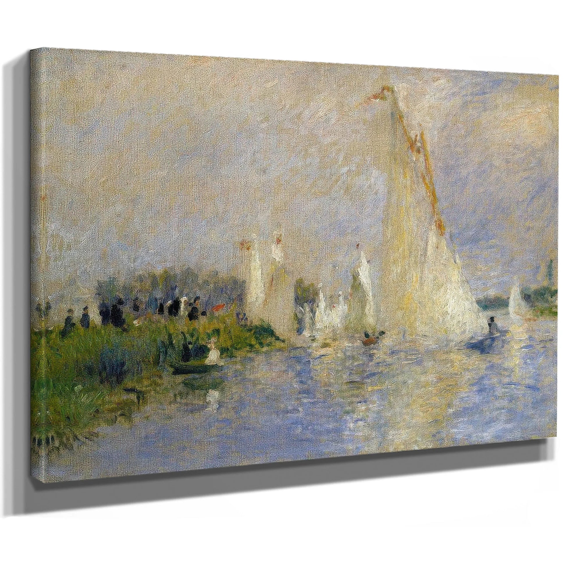 Regatta At Argenteuil By Pierre August Renoir Fine Art Print