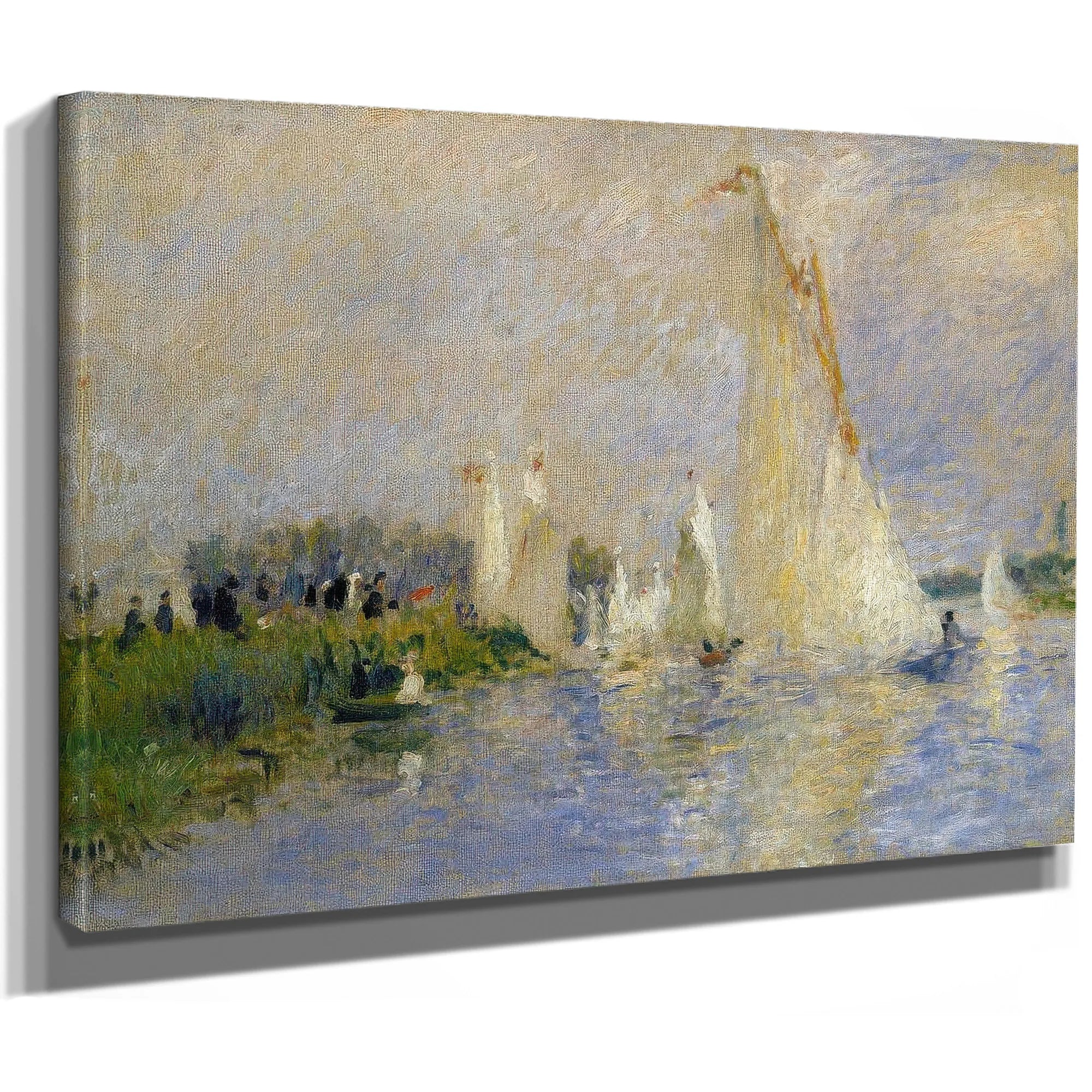 Regatta At Argenteuil By Pierre August Renoir Fine Art Print