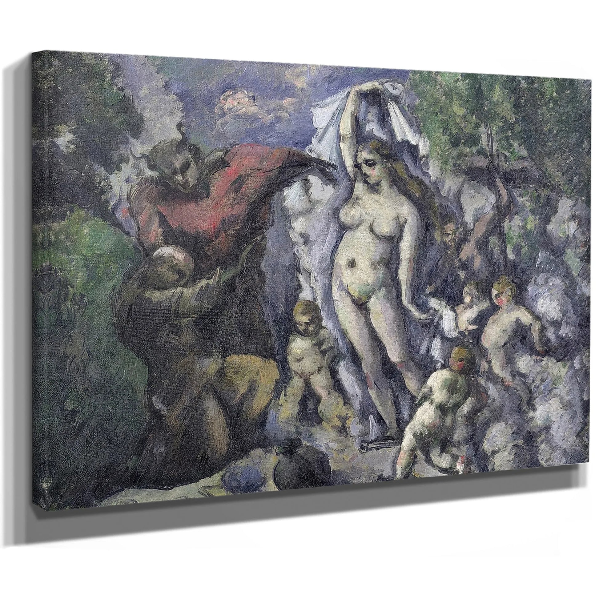 The Temptation Of St. Anthony By Paul Cezanne Fine Art Print