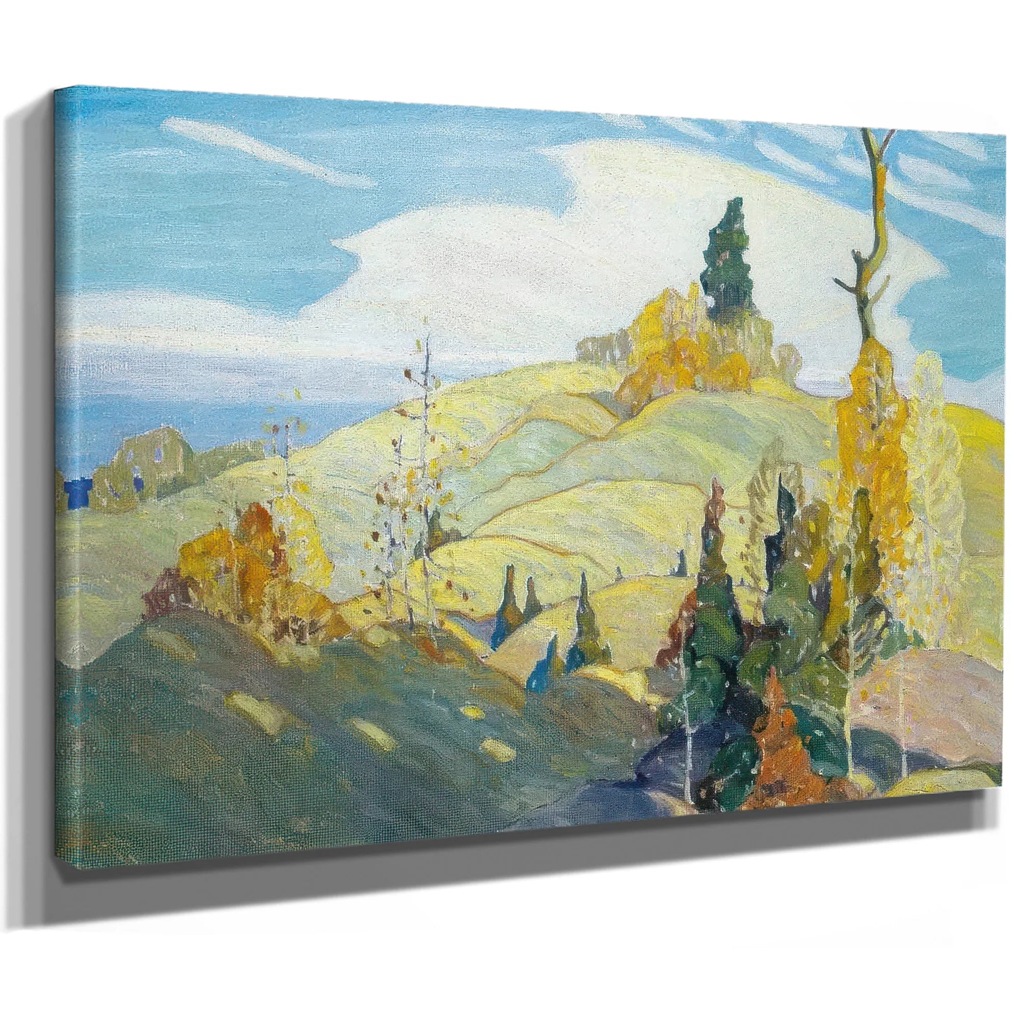 The Hilltop By Frank Carmichael Fine Art Print