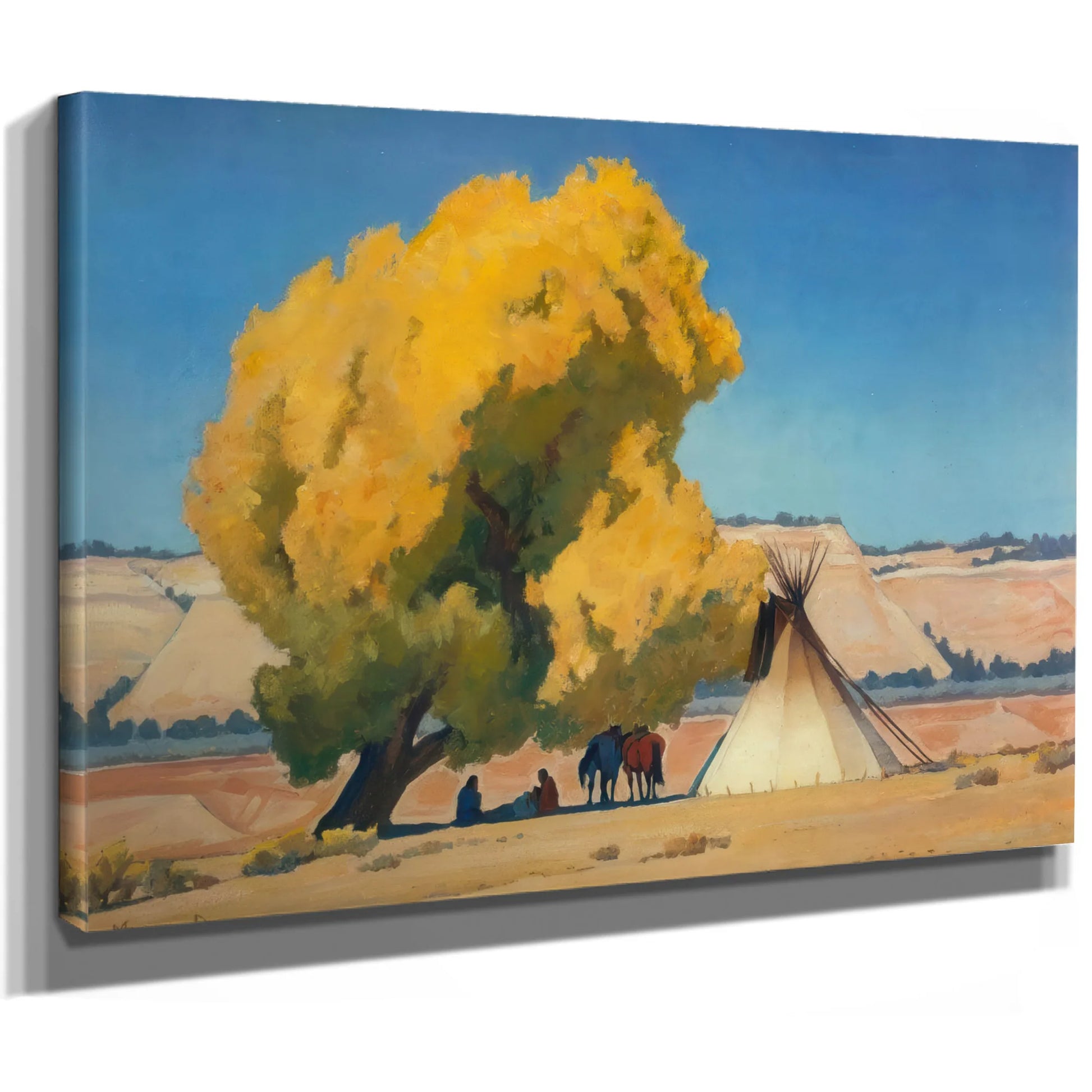 Lazy Autumn By Maynard Dixon Fine Art Print