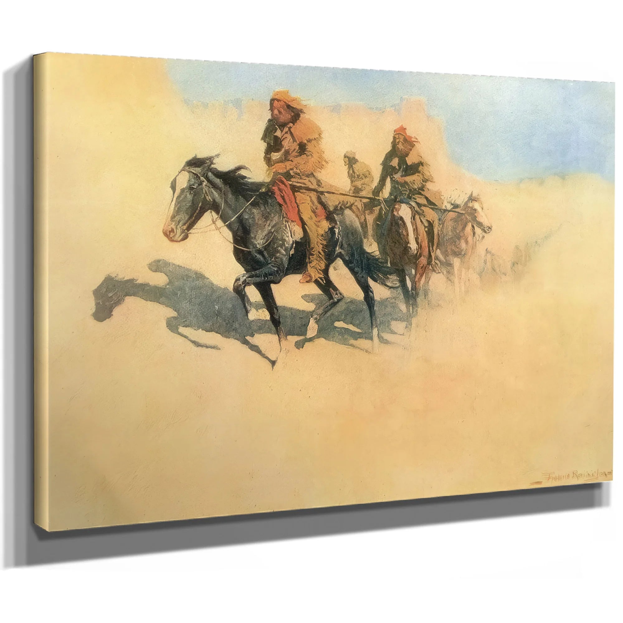 Jedediah Smith By Frederic Remington Fine Art Print