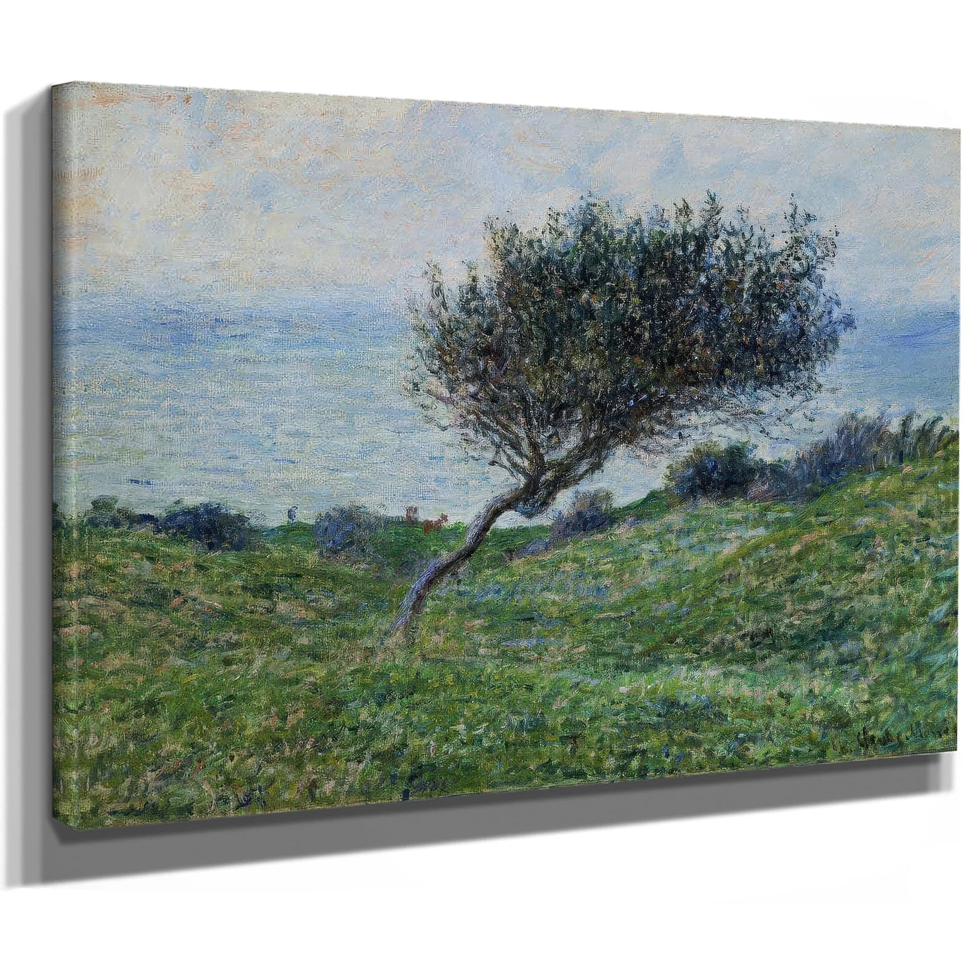 Sea Coast At Trouville By Claude Monet Fine Art Print