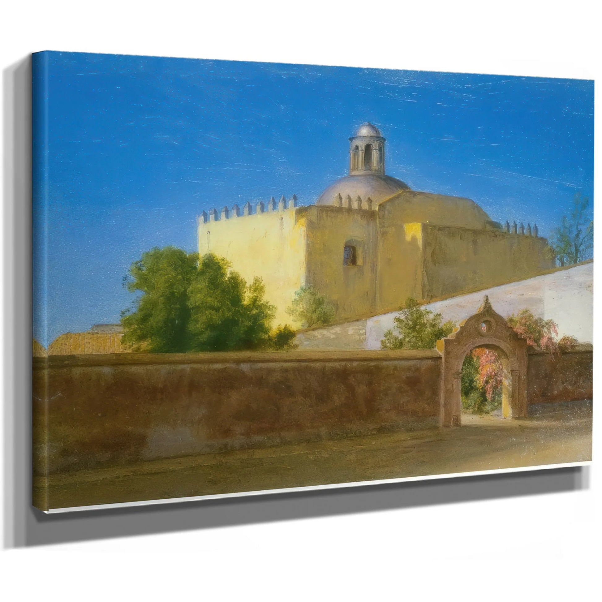 Church Of San Francisco By Frederic Edwin Church Fine Art Print