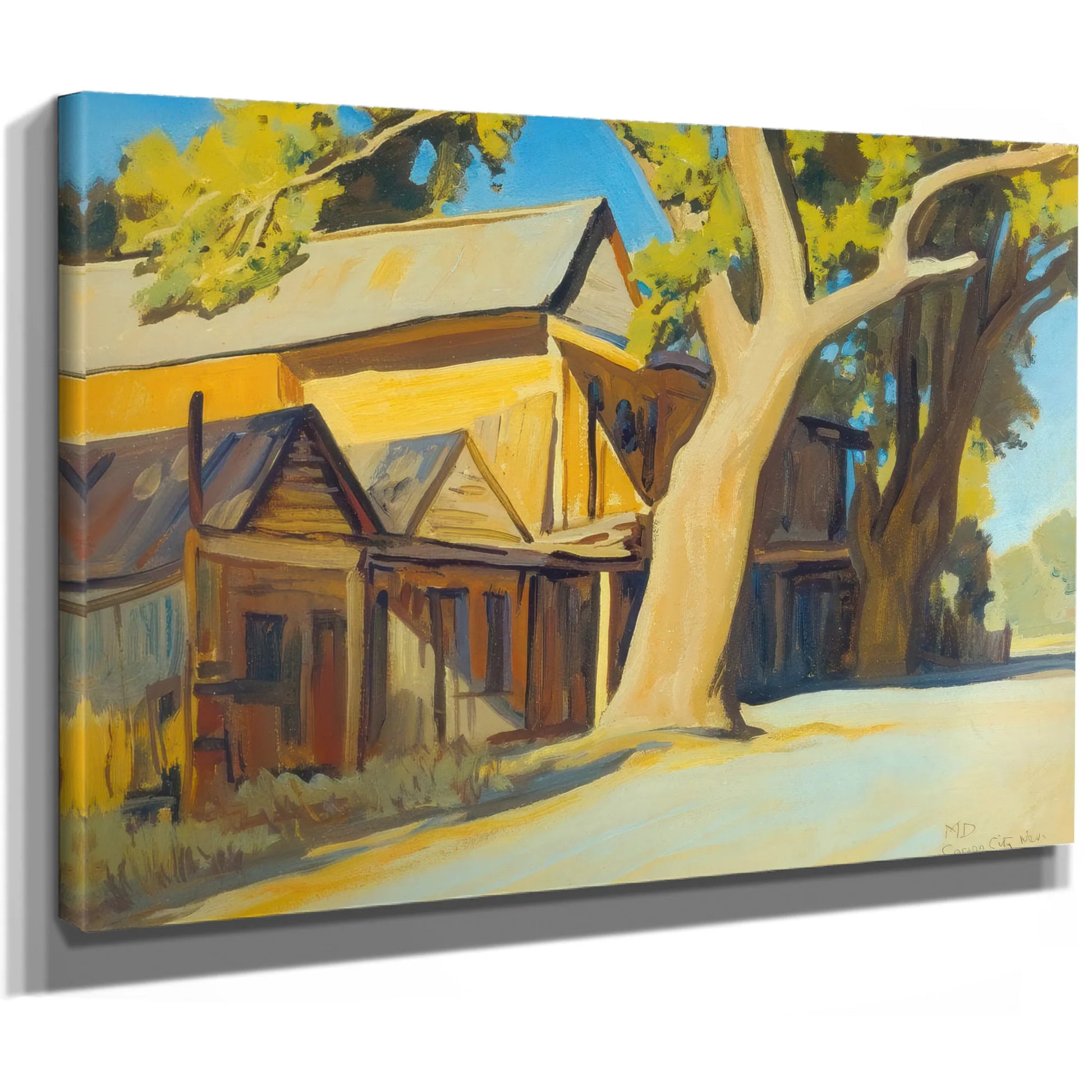 Old Chinatown By Maynard Dixon Fine Art Print