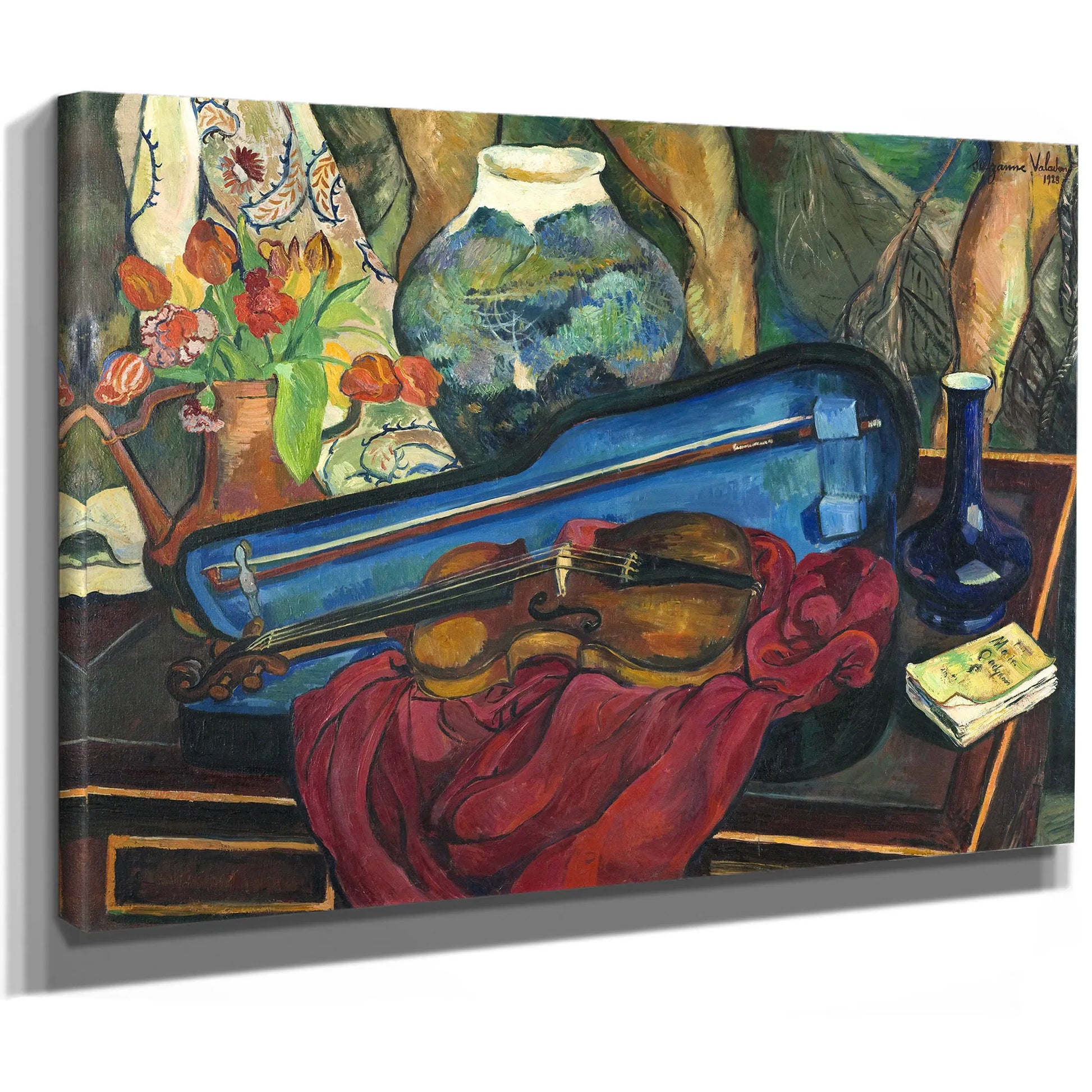 Val La Boite A Violon  by Suzanne Valadon