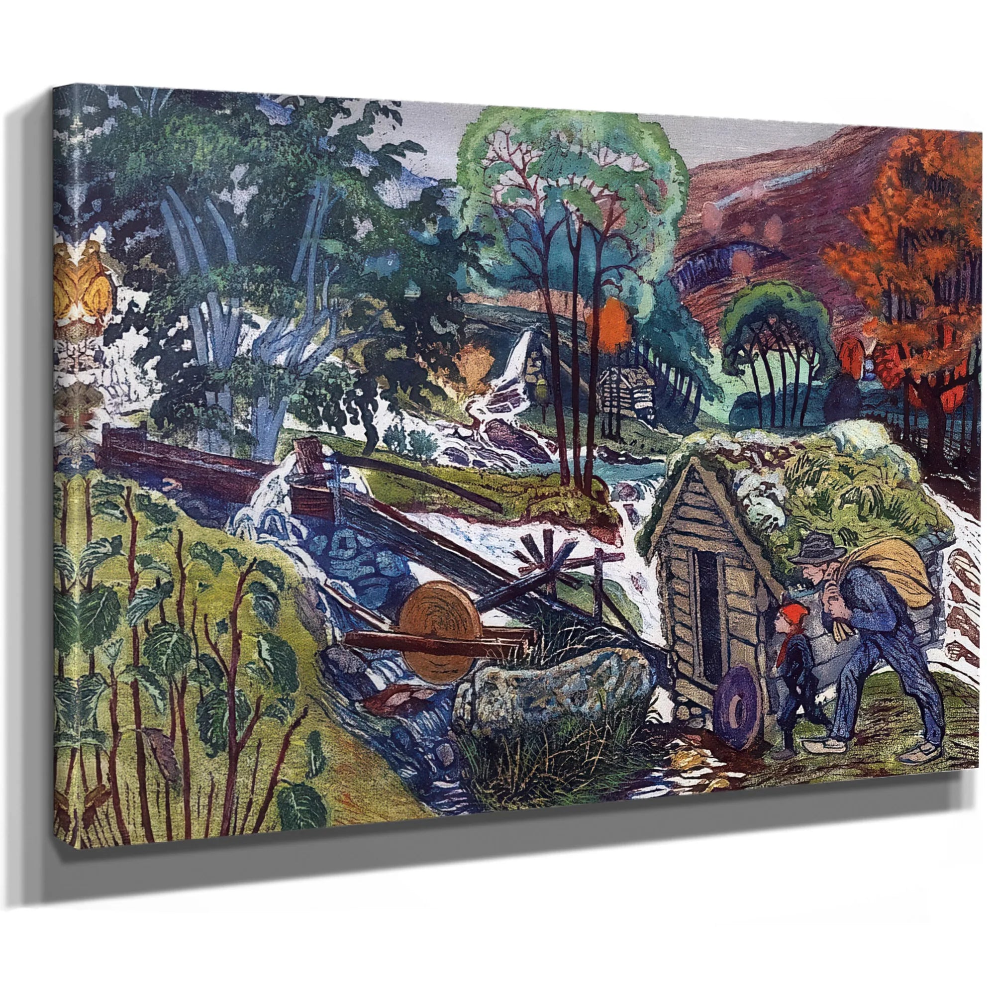 Milling Weather 2 By Nicolai Astrup Fine Art Print