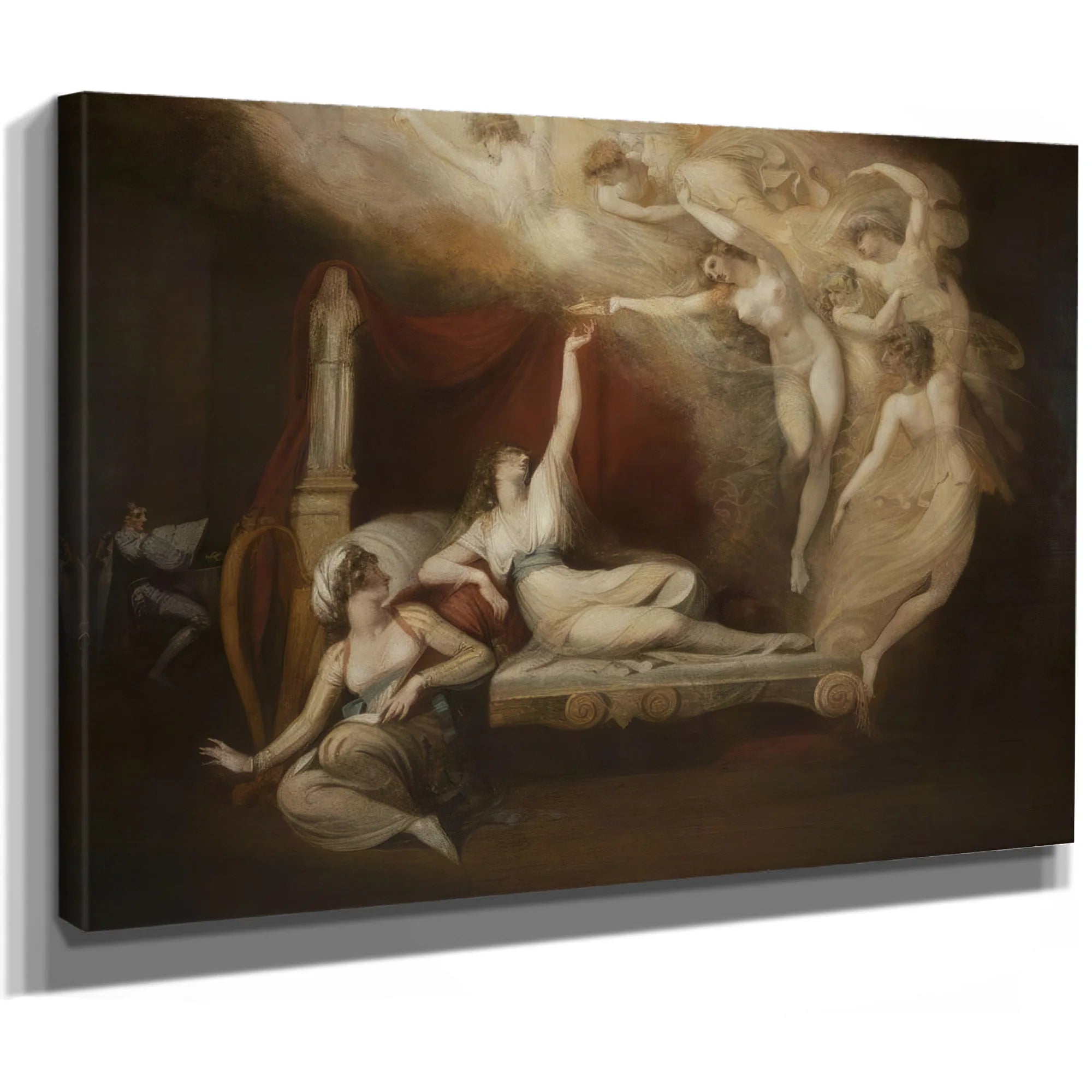 The Vision Of Catherine Of Aragon By Henry Fuseli Fine Art Print