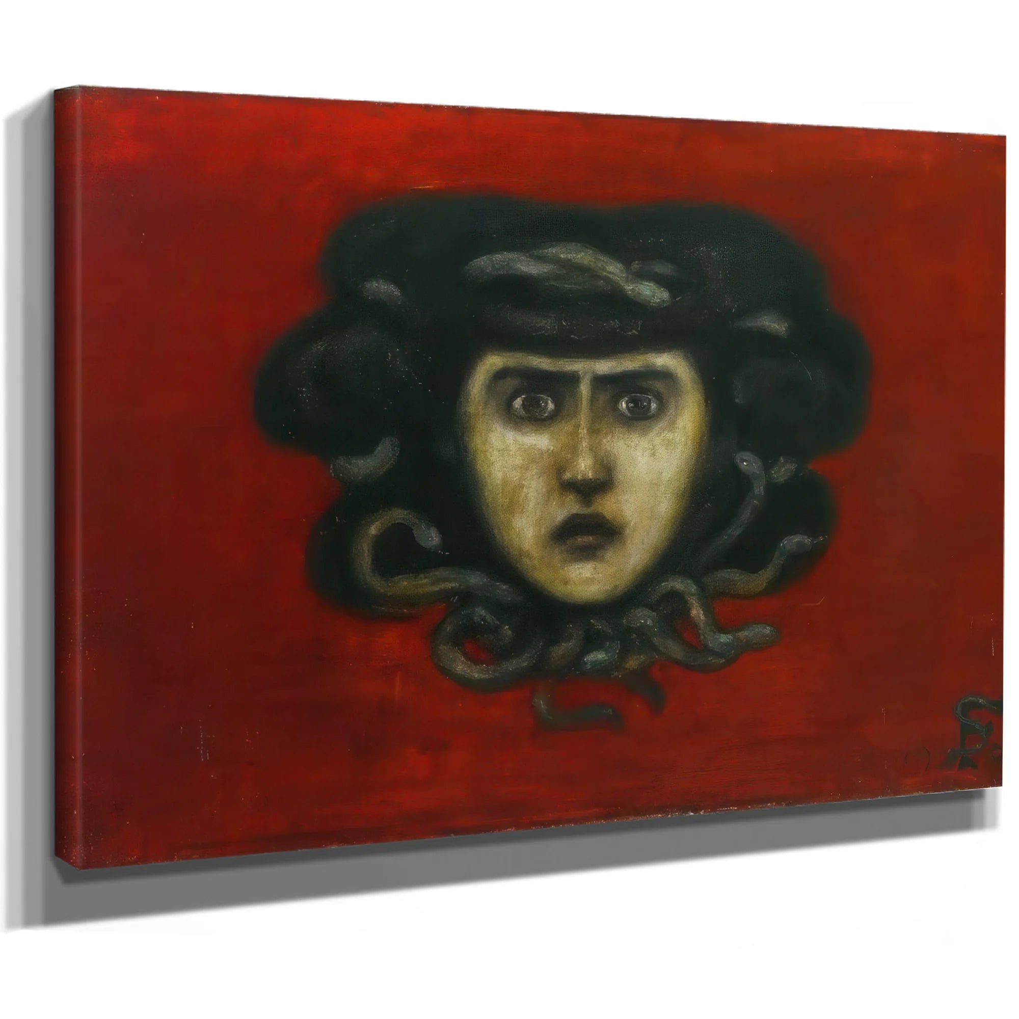 Head Of Medusa By Florine Stettheimer Fine Art Print