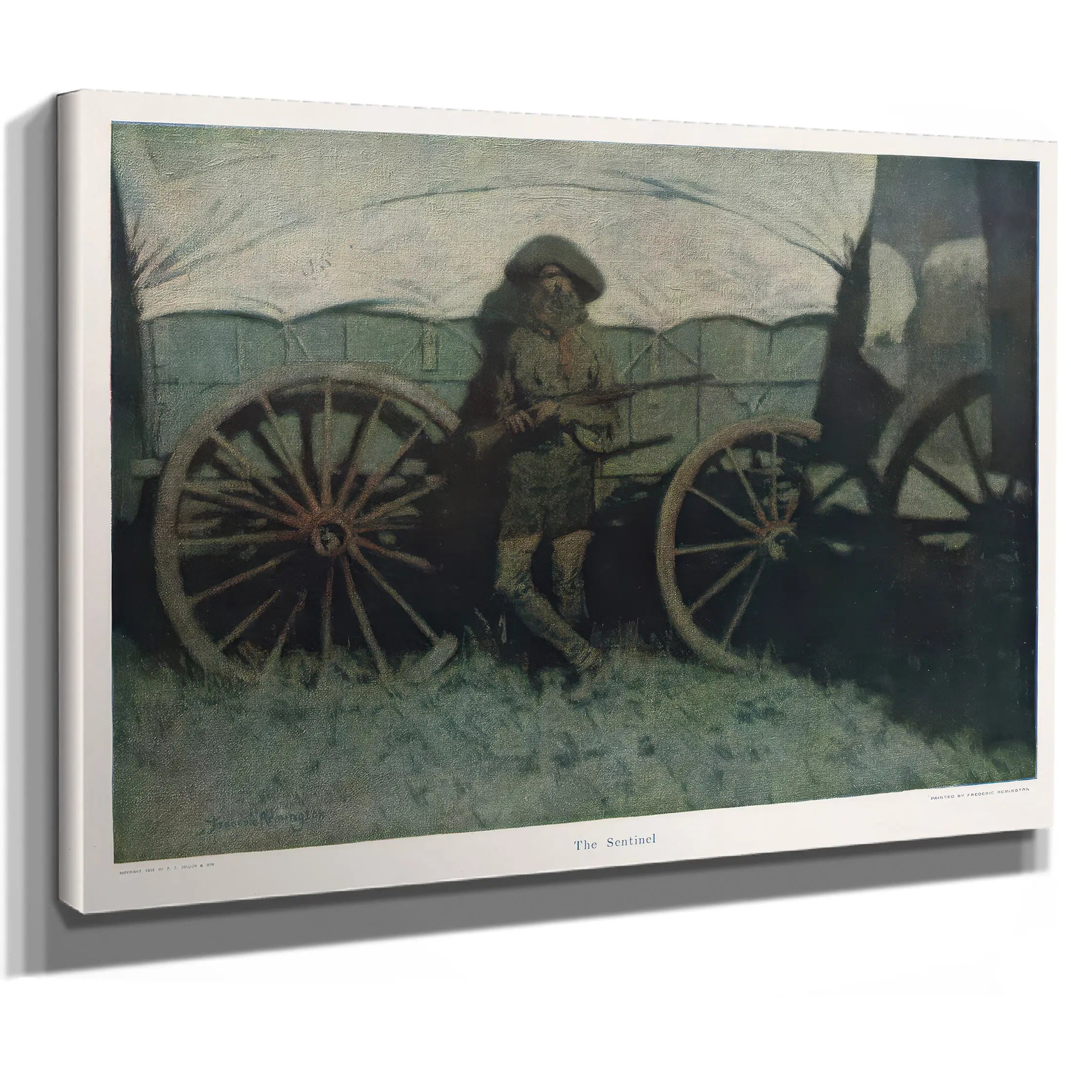 Frederic Remingtonthe Sentinel Pub by Frederic Remington