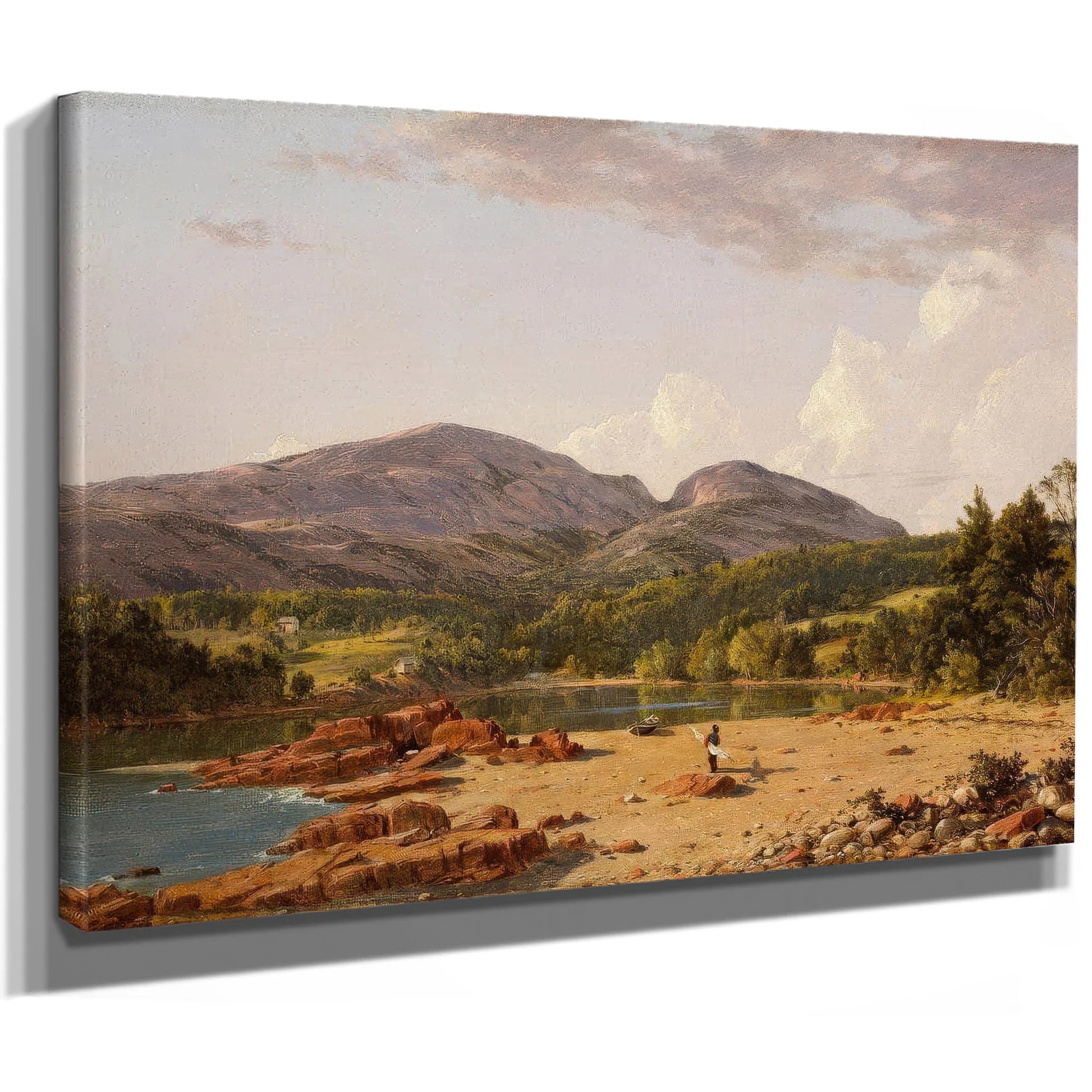 Otter Creek, Mount Desert By Frederic Edwin Church Fine Art Print