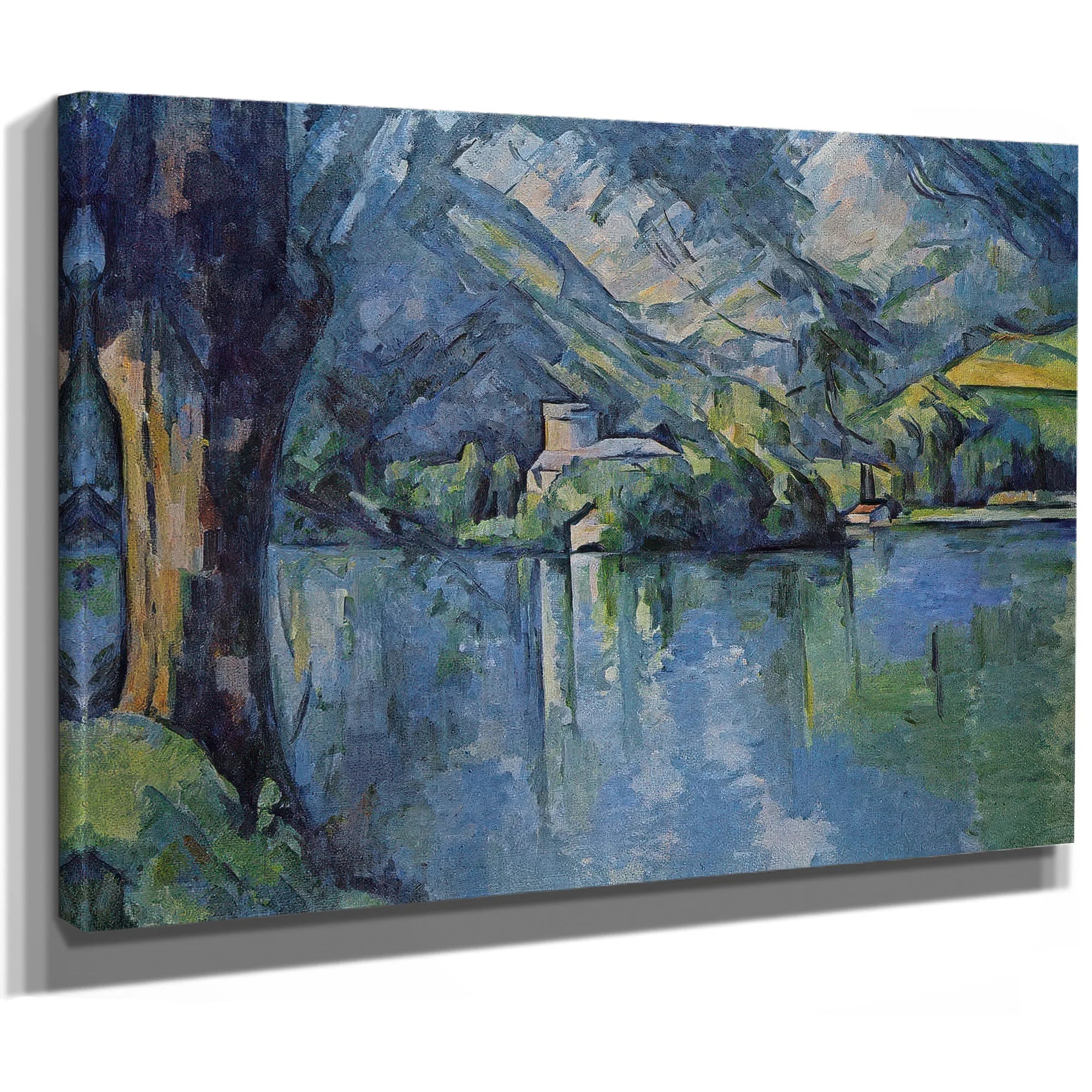 Lac D 2039 Annecy 1896 By Paul Cezanne Fine Art Print